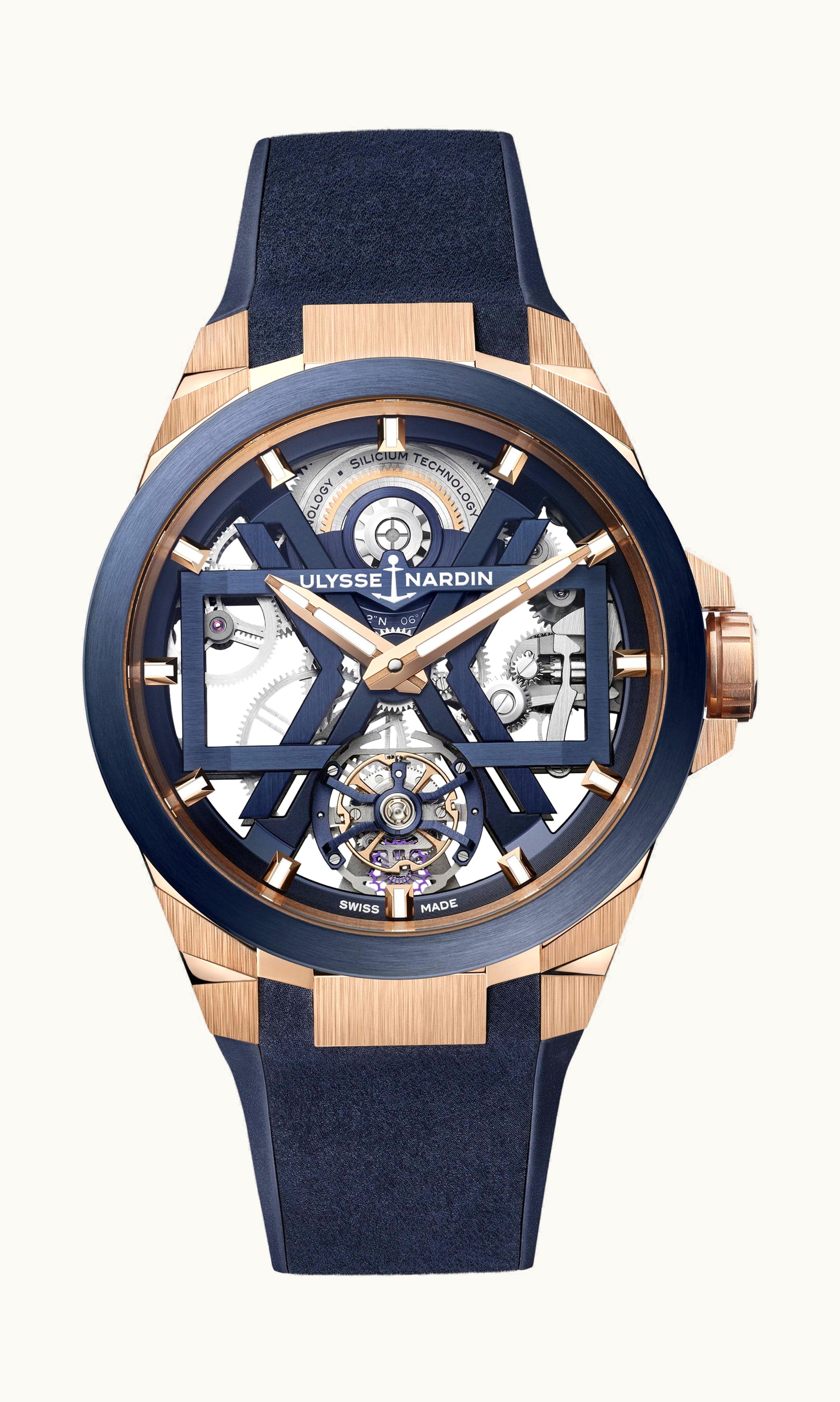 Ulysse Nardin Blast Tourbillon Blue & Gold