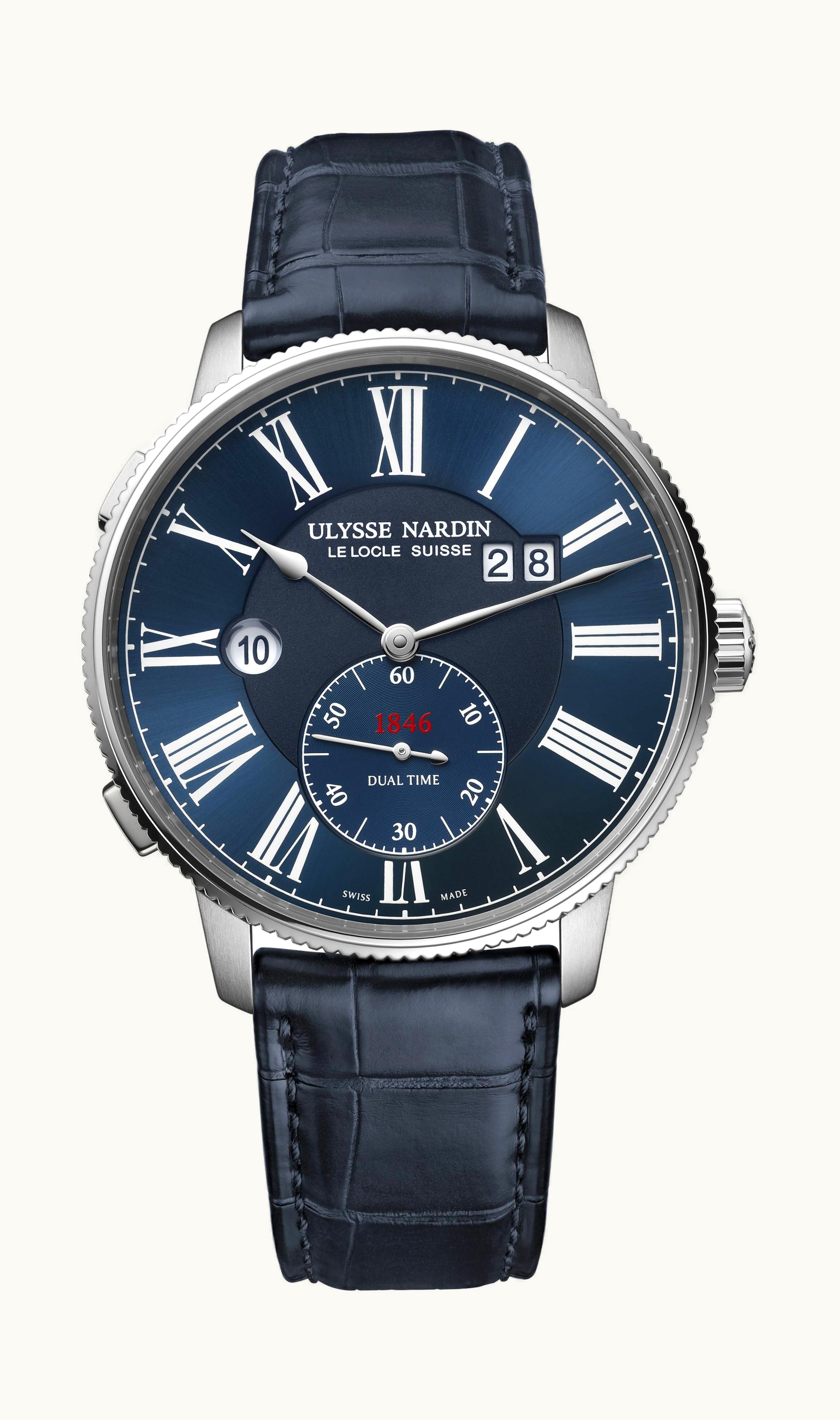 Ulysse Nardin Marine Torpilleur Dual Time