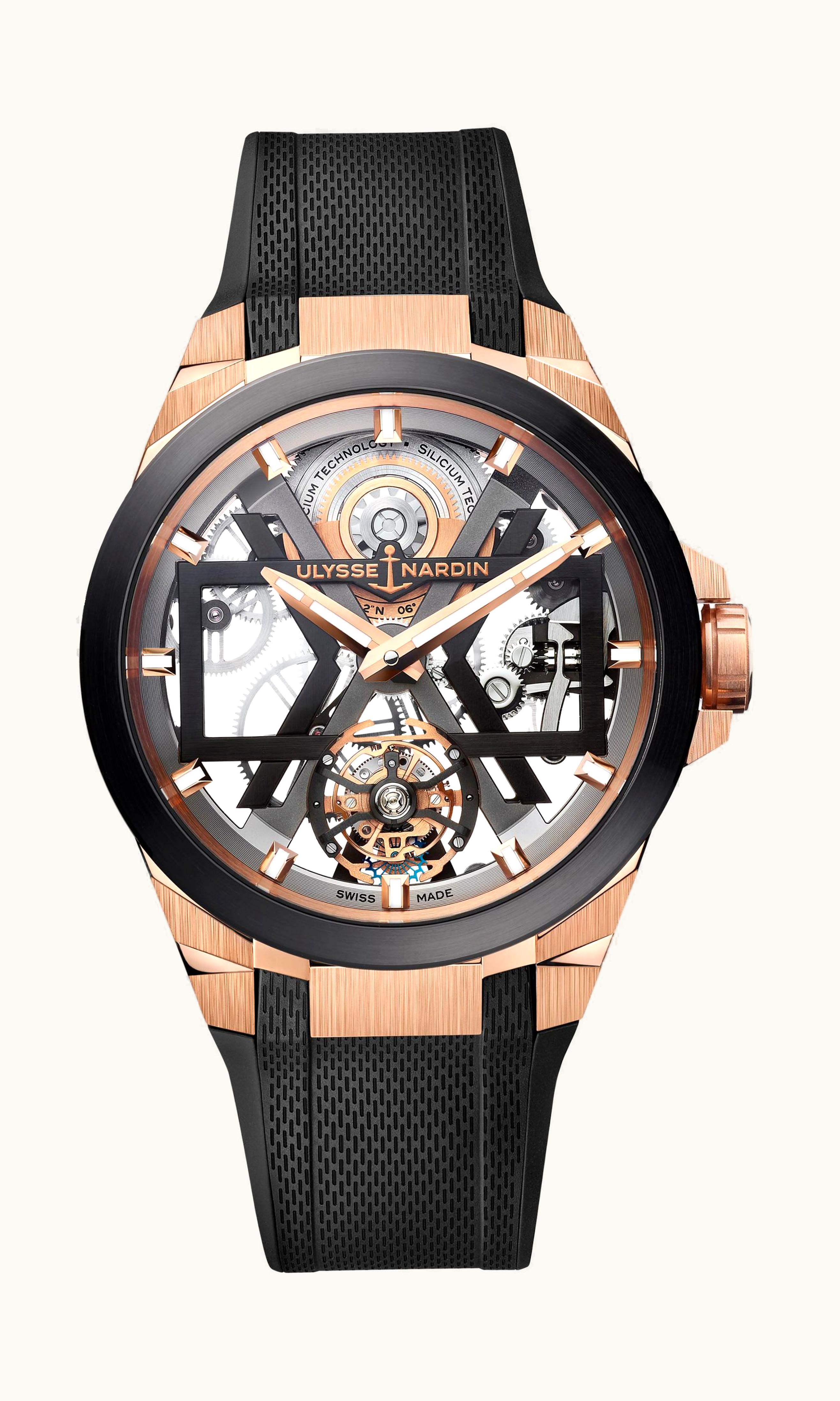 Ulysse Nardin Executive Rose Gold Blast