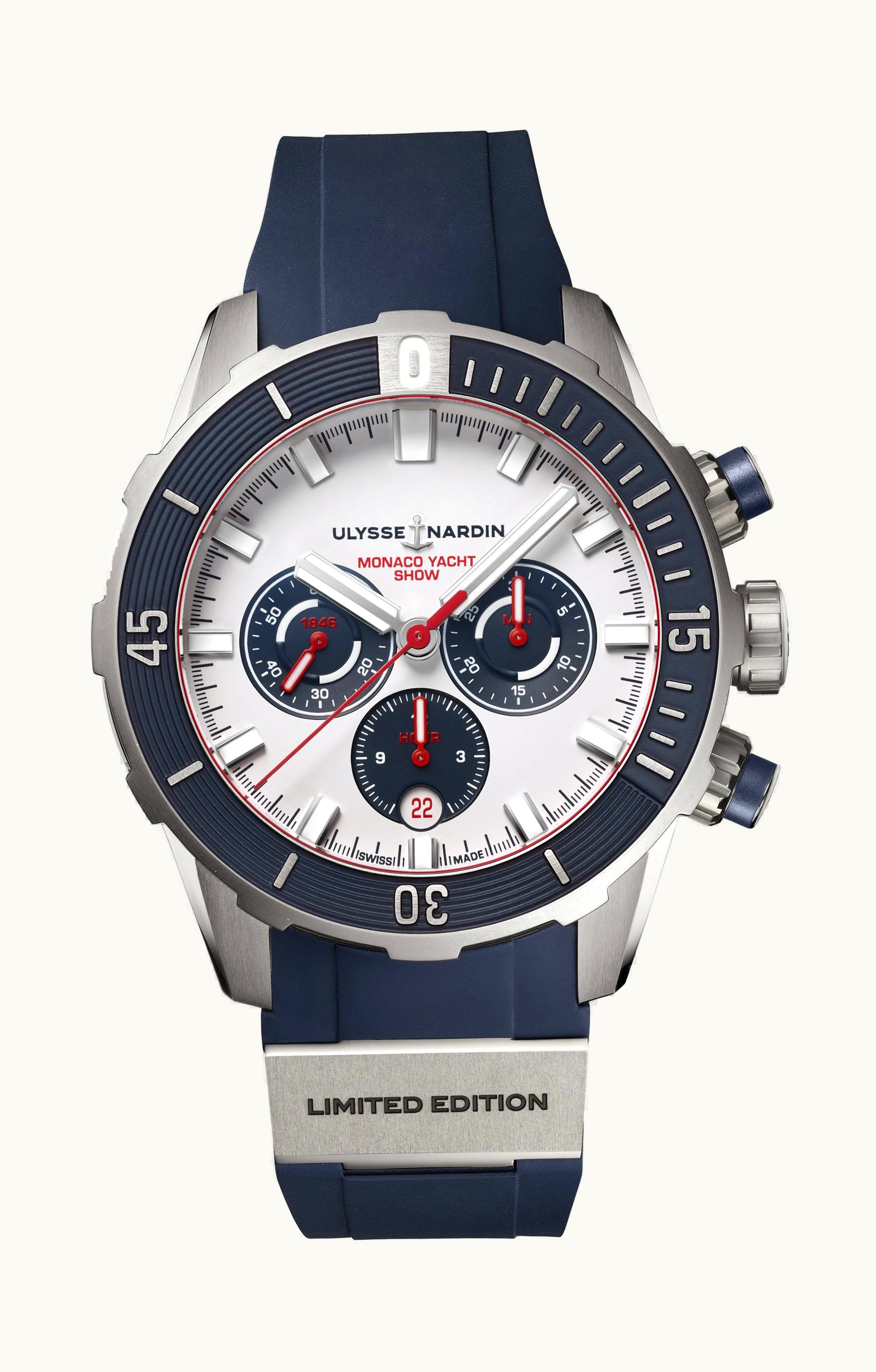 Ulysse Nardin Diver Chronograph Monaco Yacht Show Limited Edition