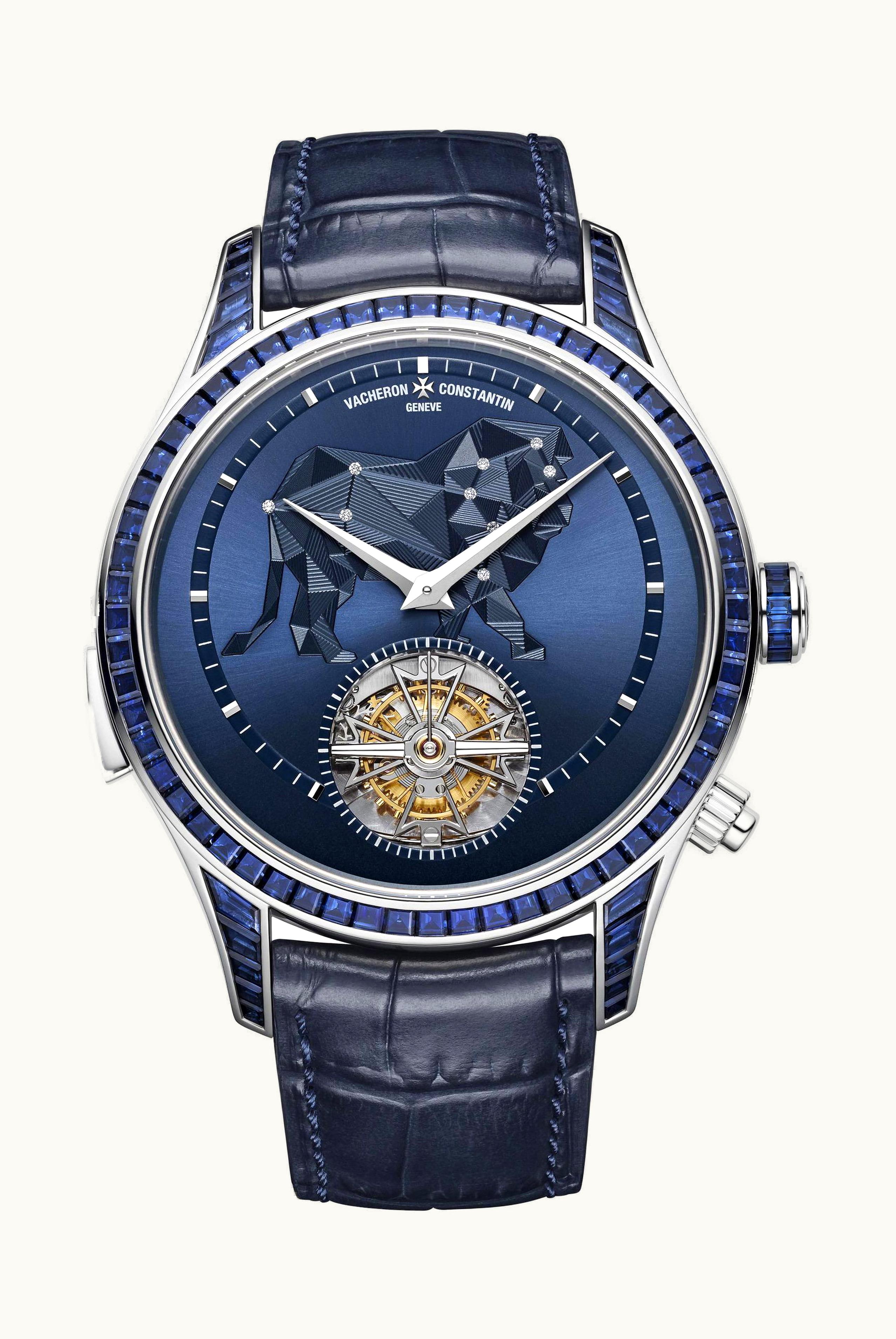 Vacheron Constantin Les Cabinotiers Minute Repeater Tourbillon Sky Chart Leo Constellation Jewellery 45mm - White Gold - Manual Winding