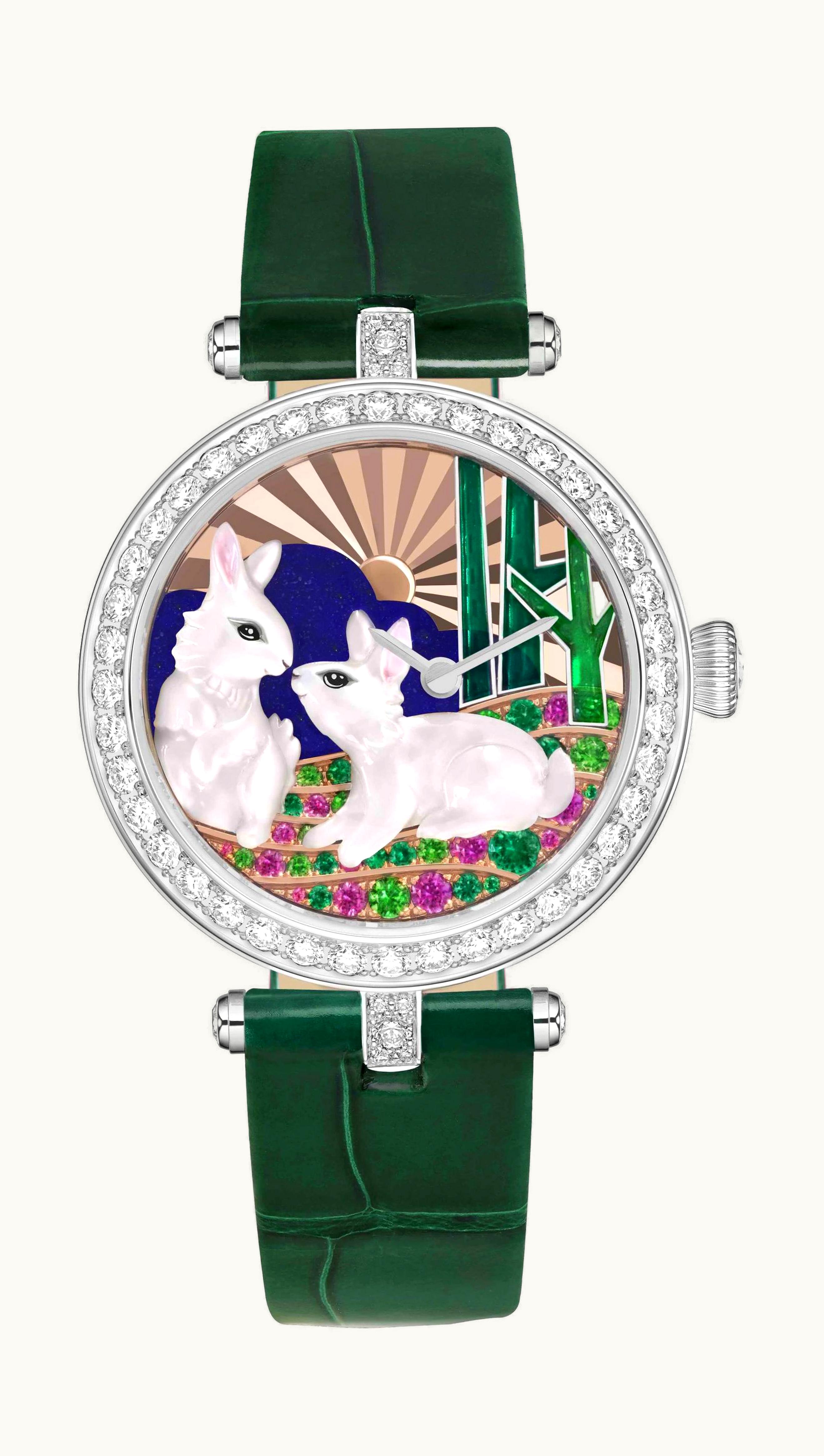 Van Cleef & Arpels Lady Duo de Lapins Watch