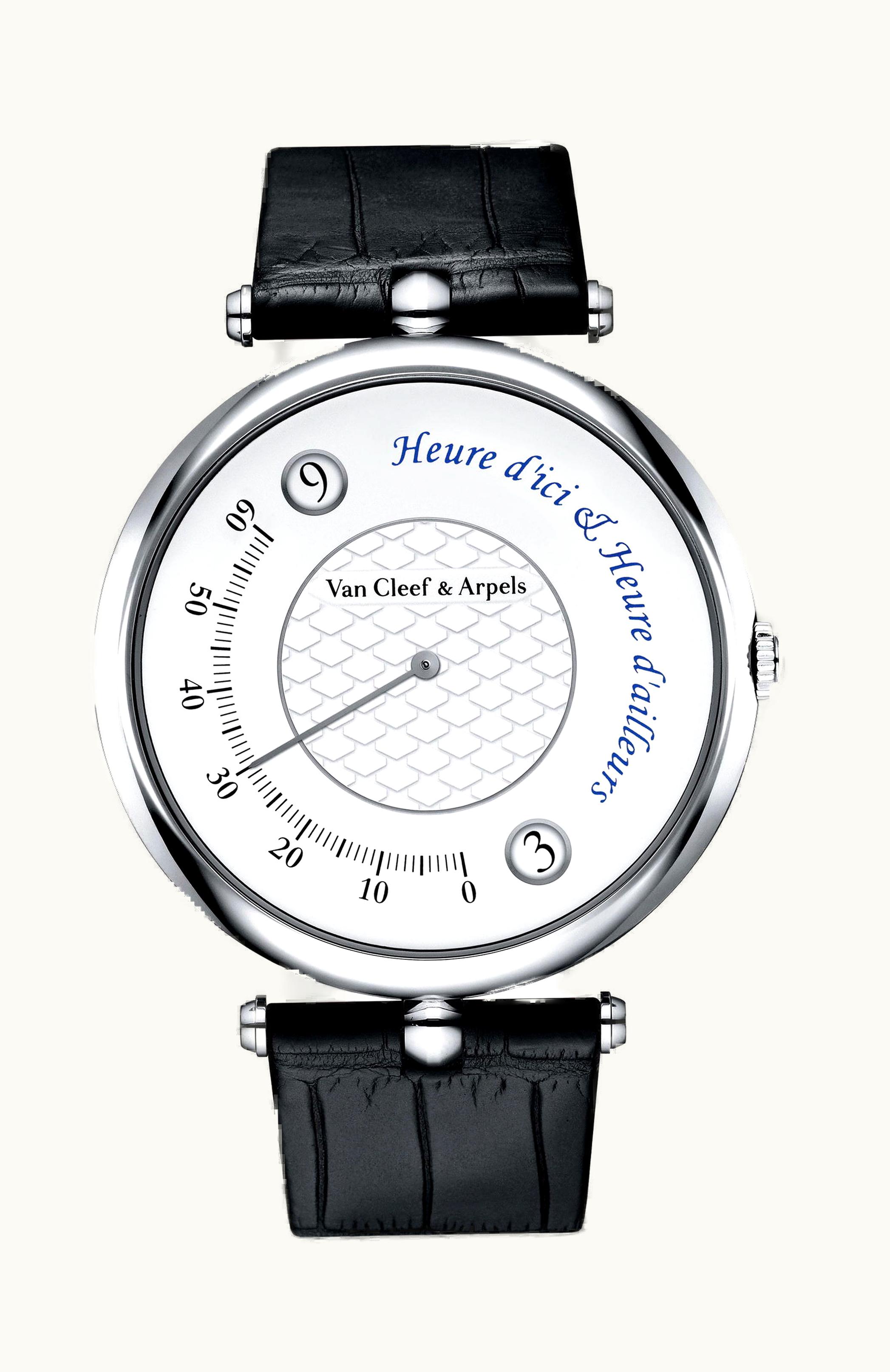 Van Cleef & Arpels Pierre Arpels Heure d’Ici & Heure d’Ailleurs