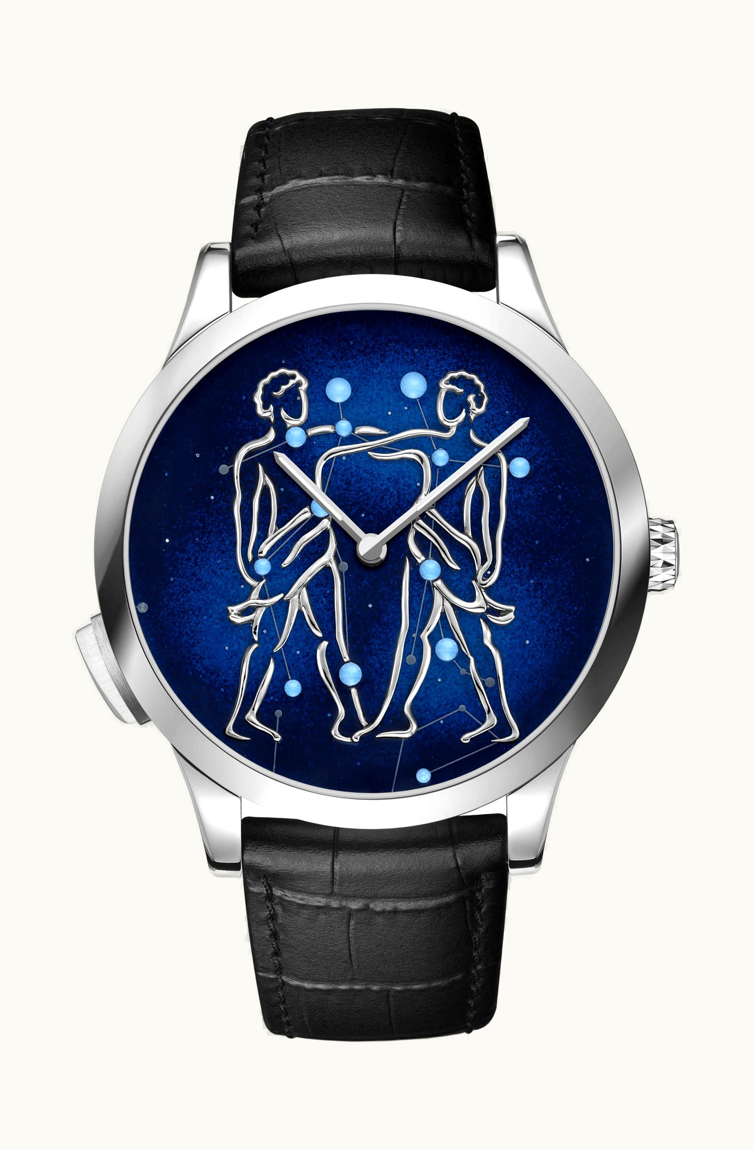 Van Cleef & Arpels Midnight Zodiac Lumineux Gemini watch