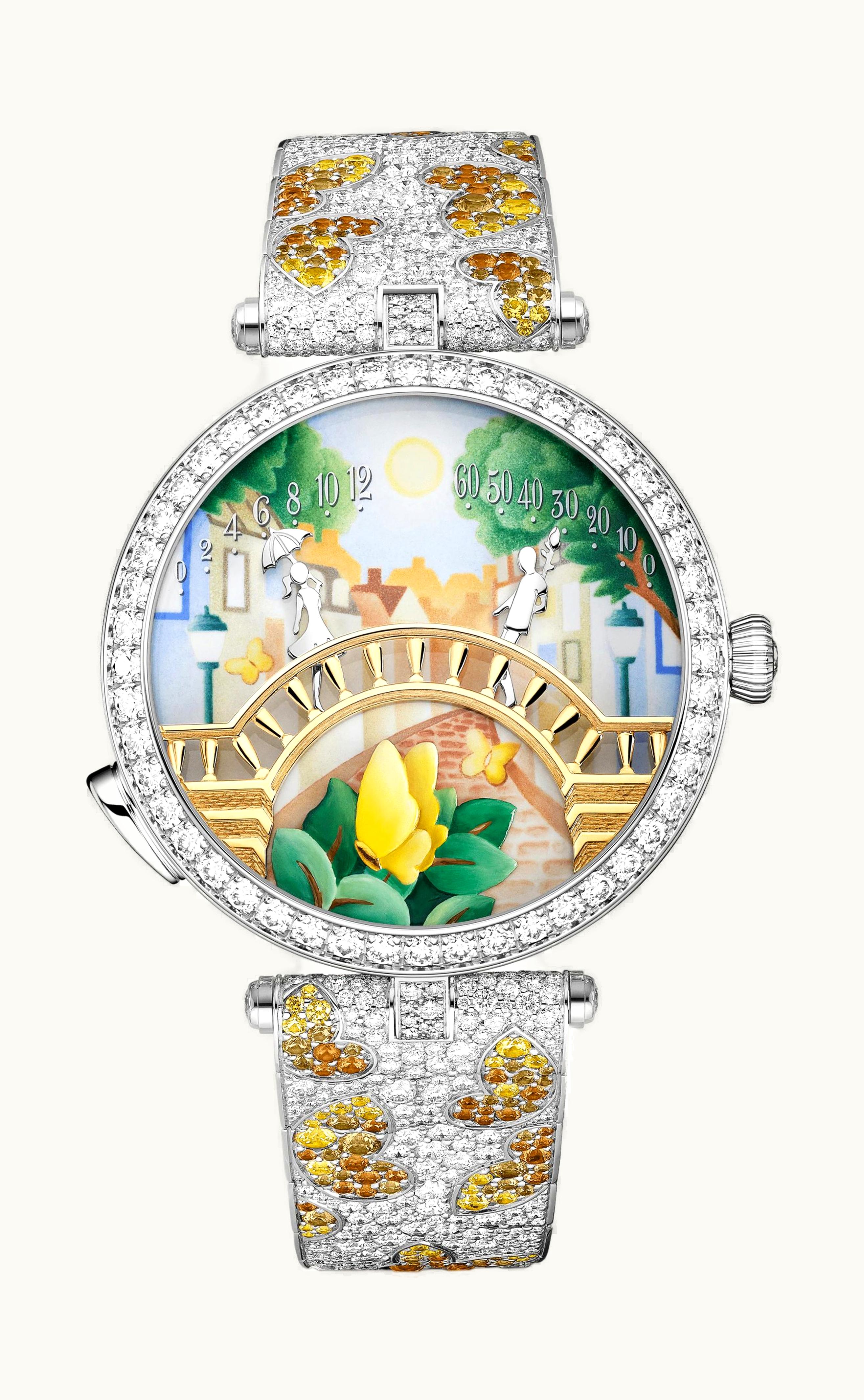 Van Cleef & Arpels Lady Arpels Pont des Amoureux Été watch