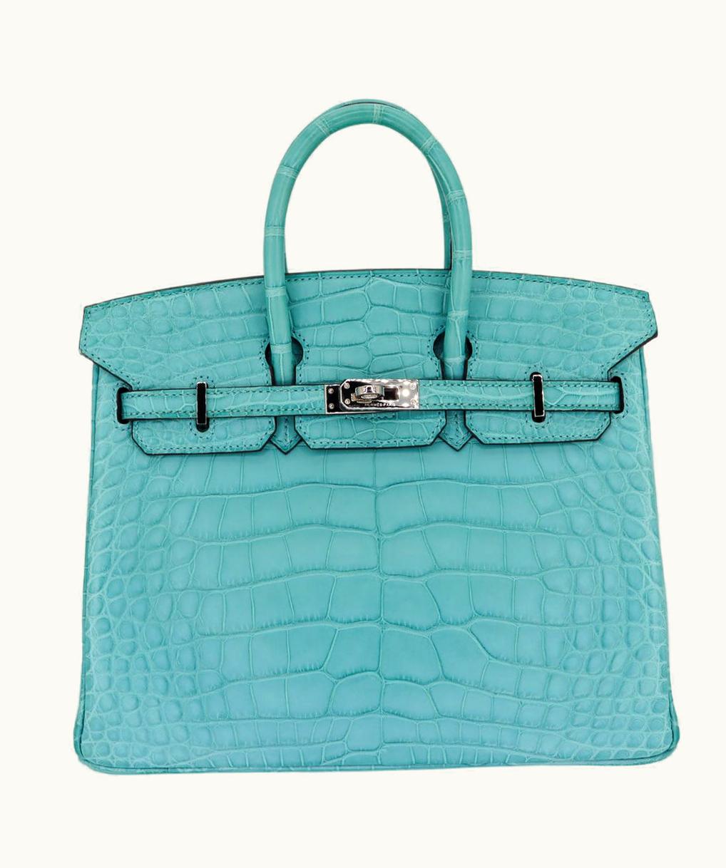 Hermès Hermès Birkin 25cm - Bleu Saint Cyr - Epsom - Sellier - Palladium (PHW)