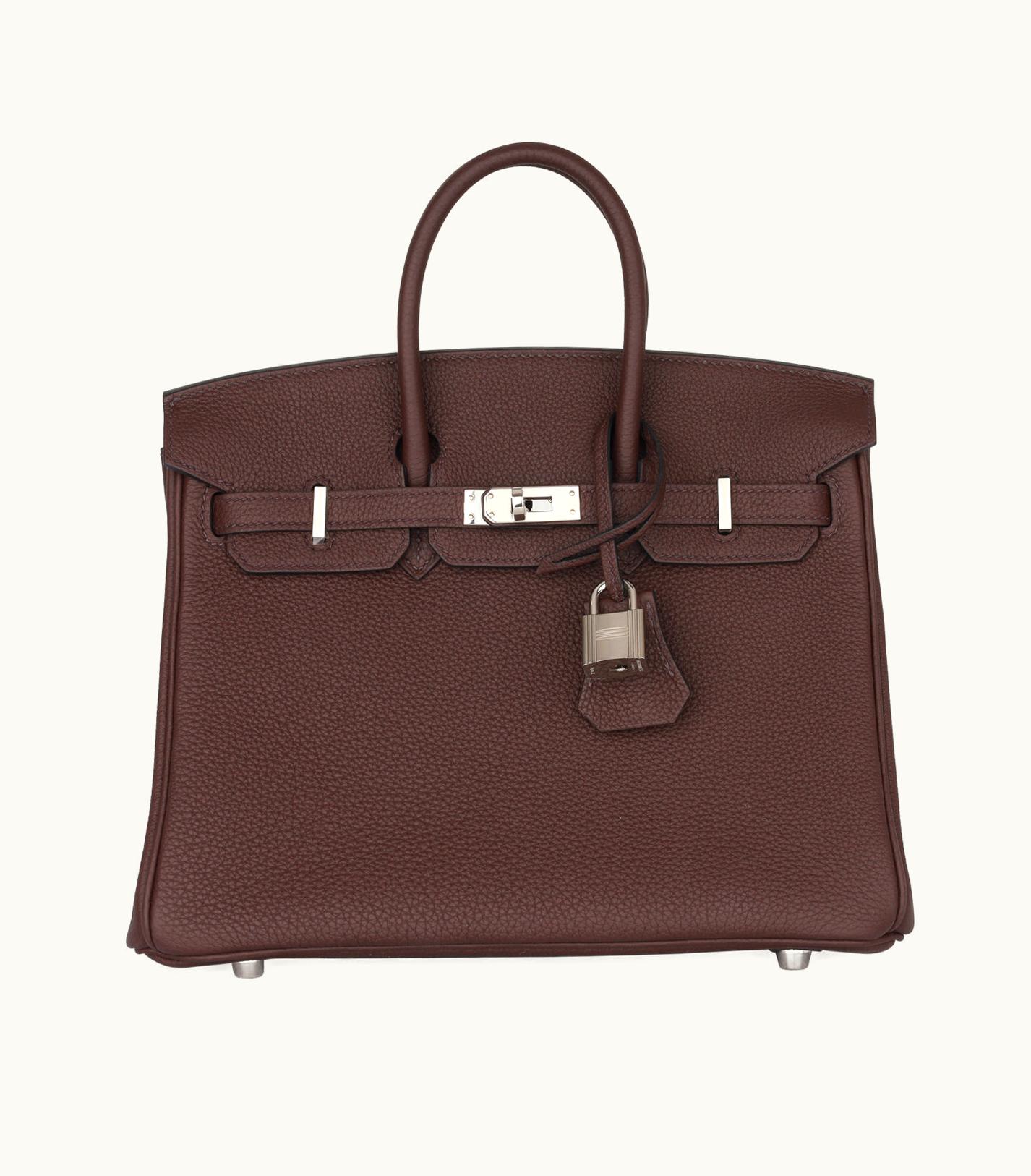 Hermès Hermès Birkin 25cm - Rouge Sellier - Togo - Sellier - Palladium (PHW)