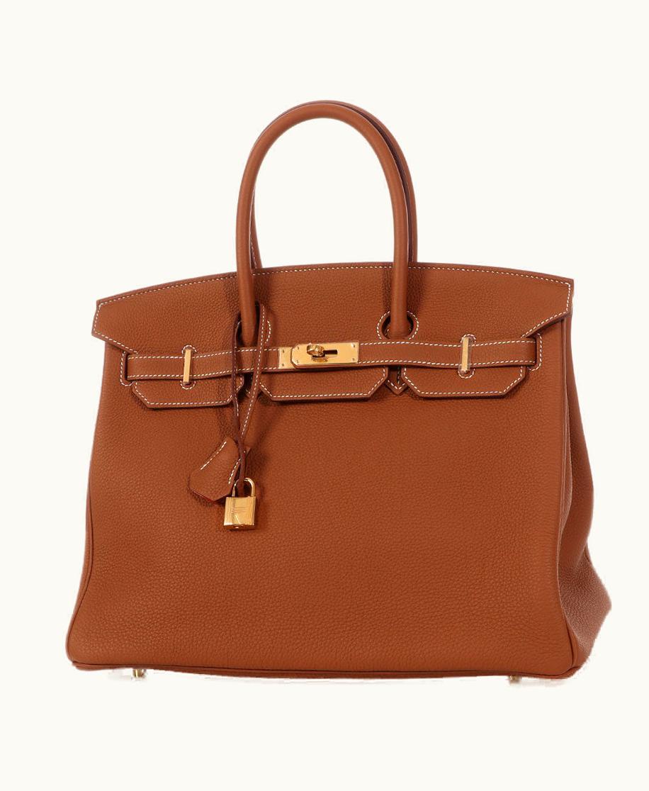 Hermès Hermès Birkin 25cm - Geranium - Swift - Retourne - Gold (GHW)