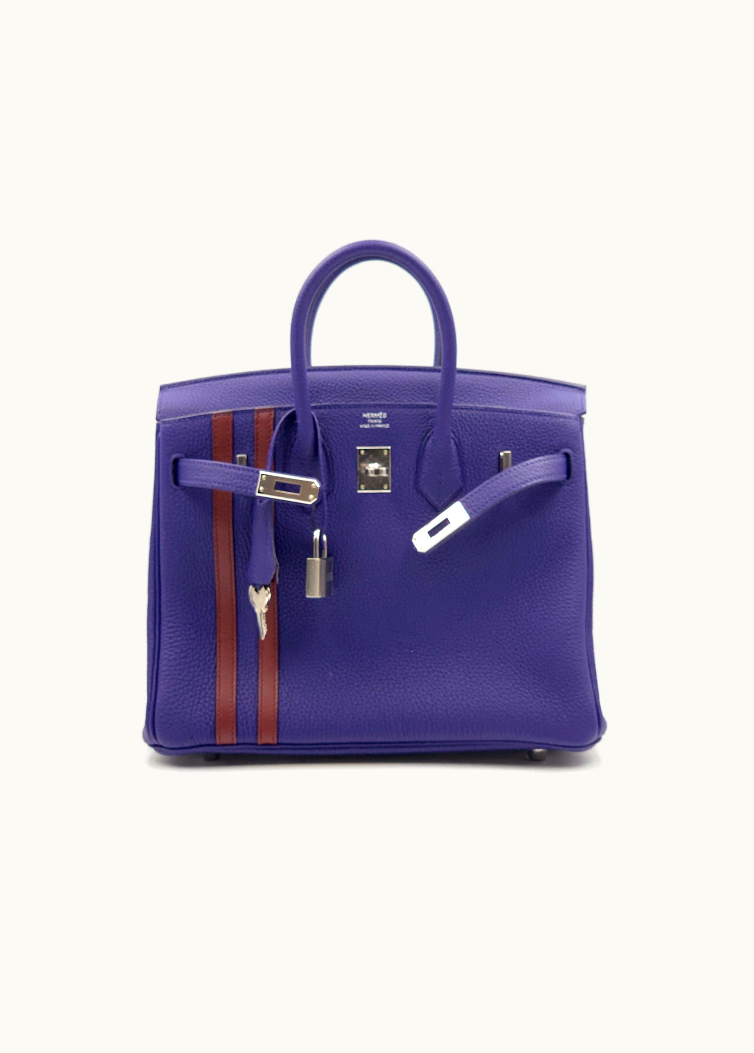 Hermès Hermès Birkin 25cm - Bordeaux - Swift - Retourne - Palladium (PHW)