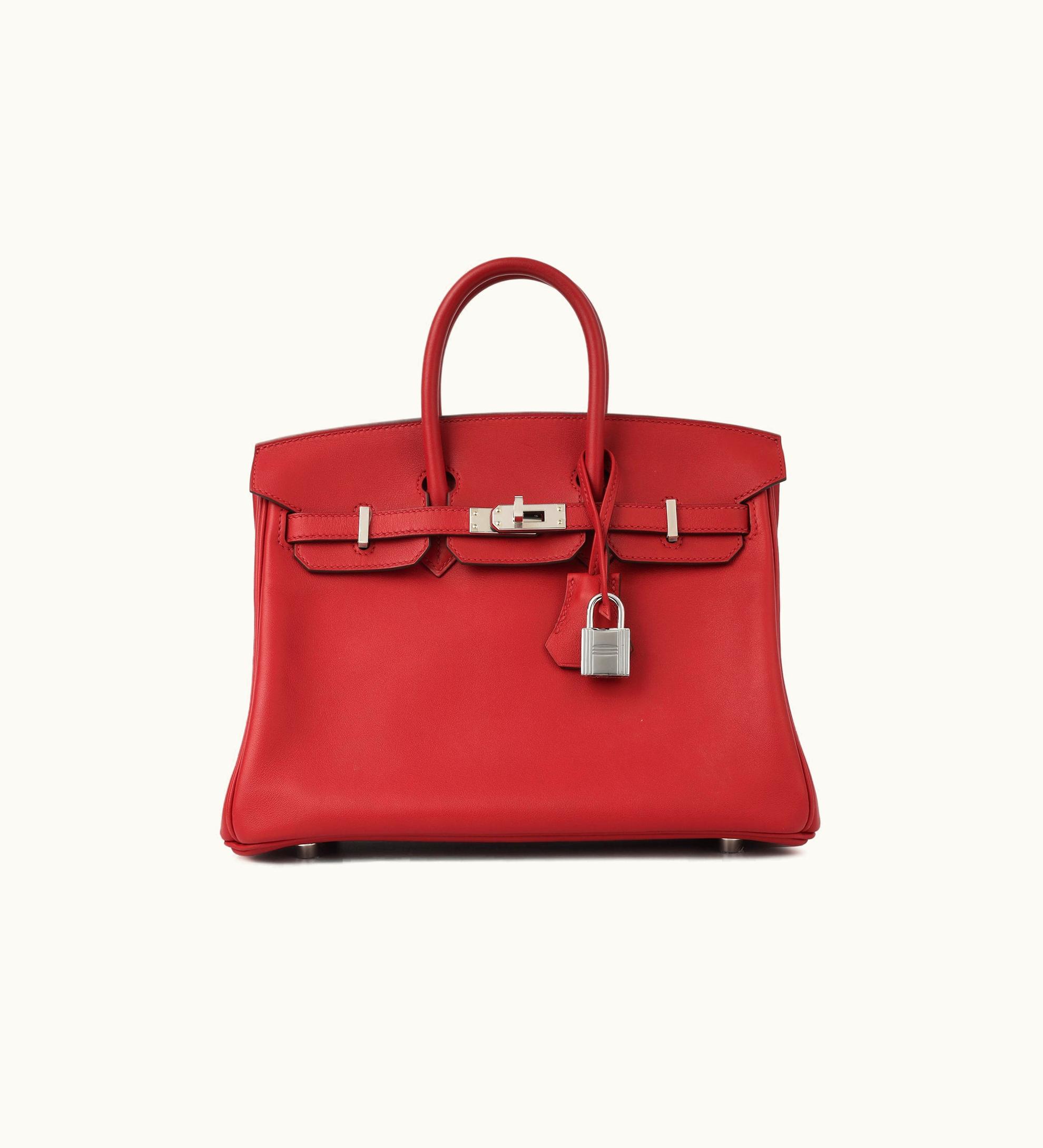 Hermès Hermès Birkin 25cm - Rouge Piment - Togo - Retourne - Palladium (PHW)