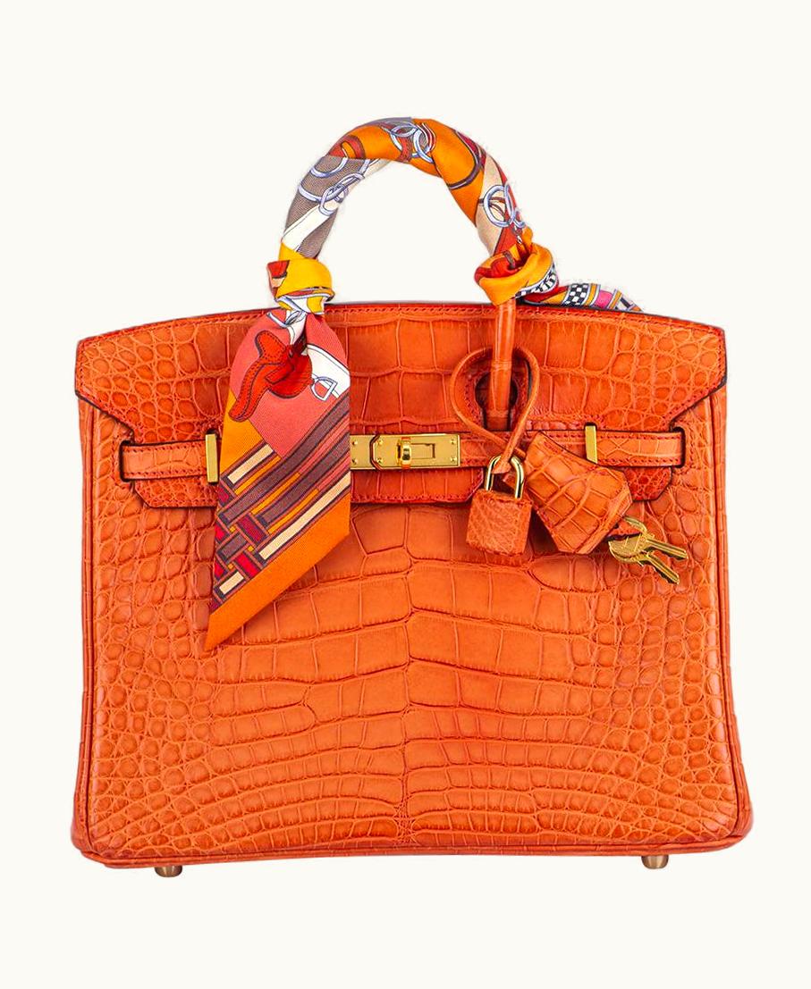 Hermès Hermès Birkin 25cm - Orange Poppy - Togo - Sellier - Gold (GHW)