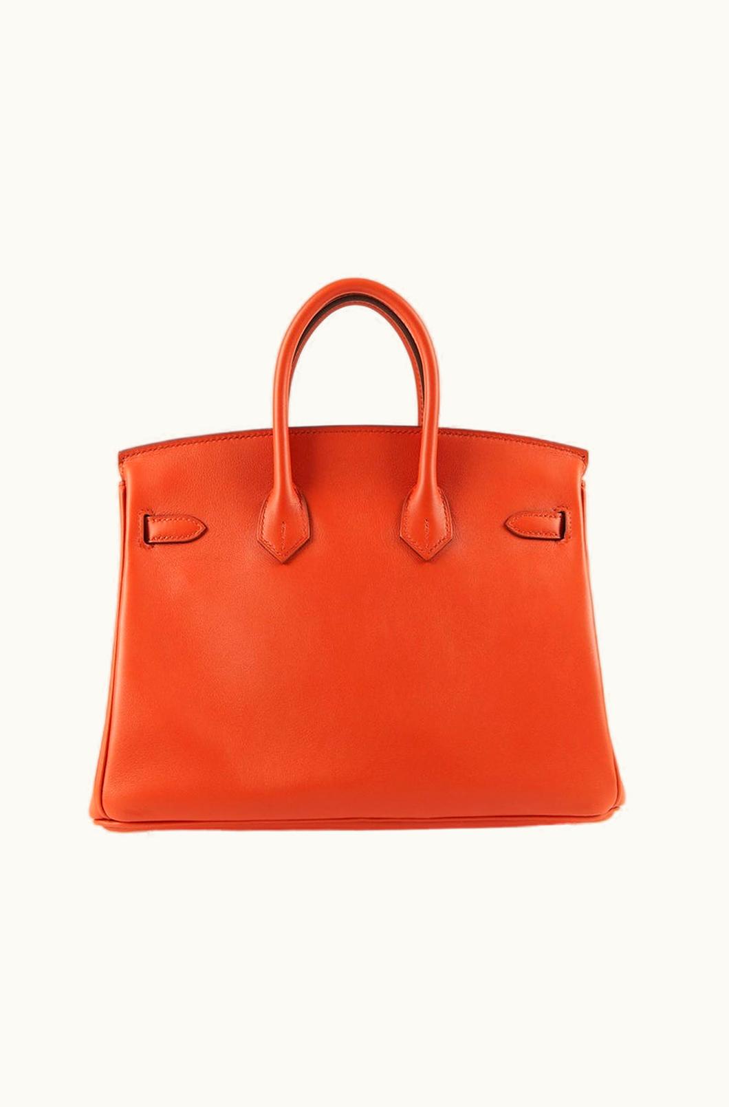 Hermès Hermès Birkin 25cm - Terre Battue - Clemence - Retourne - Gold (GHW)