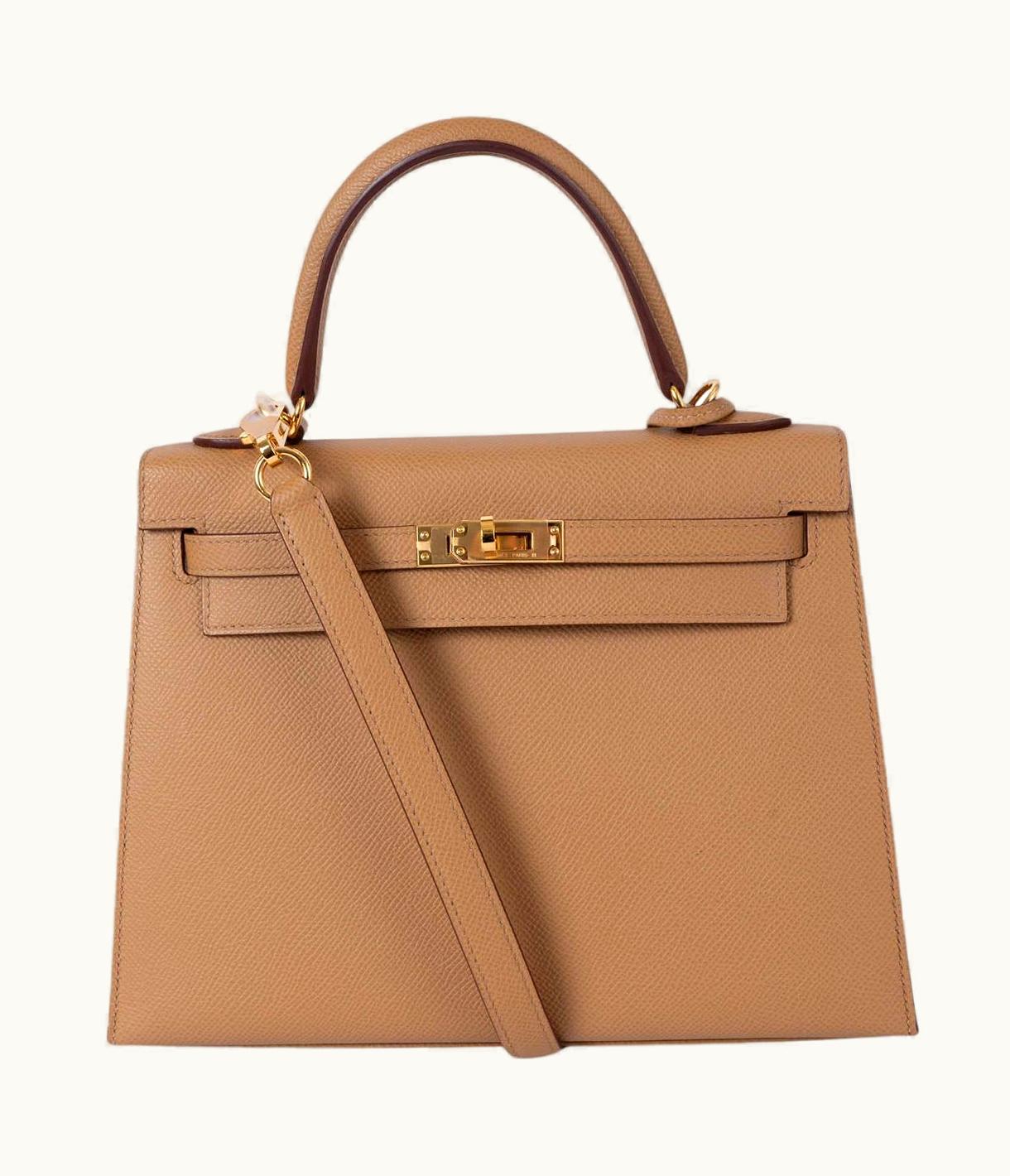 Hermès Hermès Birkin 25cm - Sesame - Clemence - Sellier - Gold (GHW)