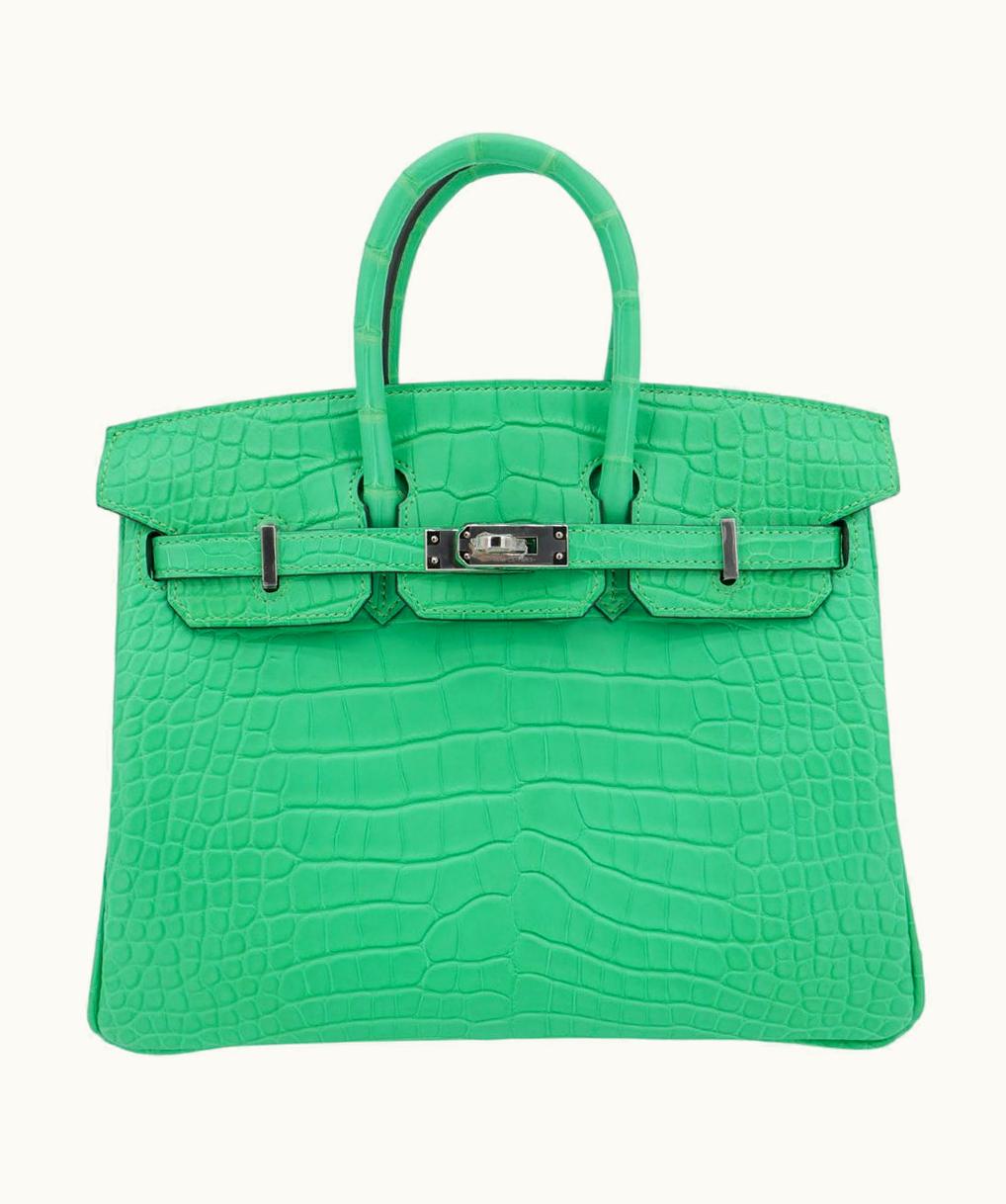Hermès Hermès Birkin 25cm - Vert Comics - Togo - Sellier - Palladium (PHW)