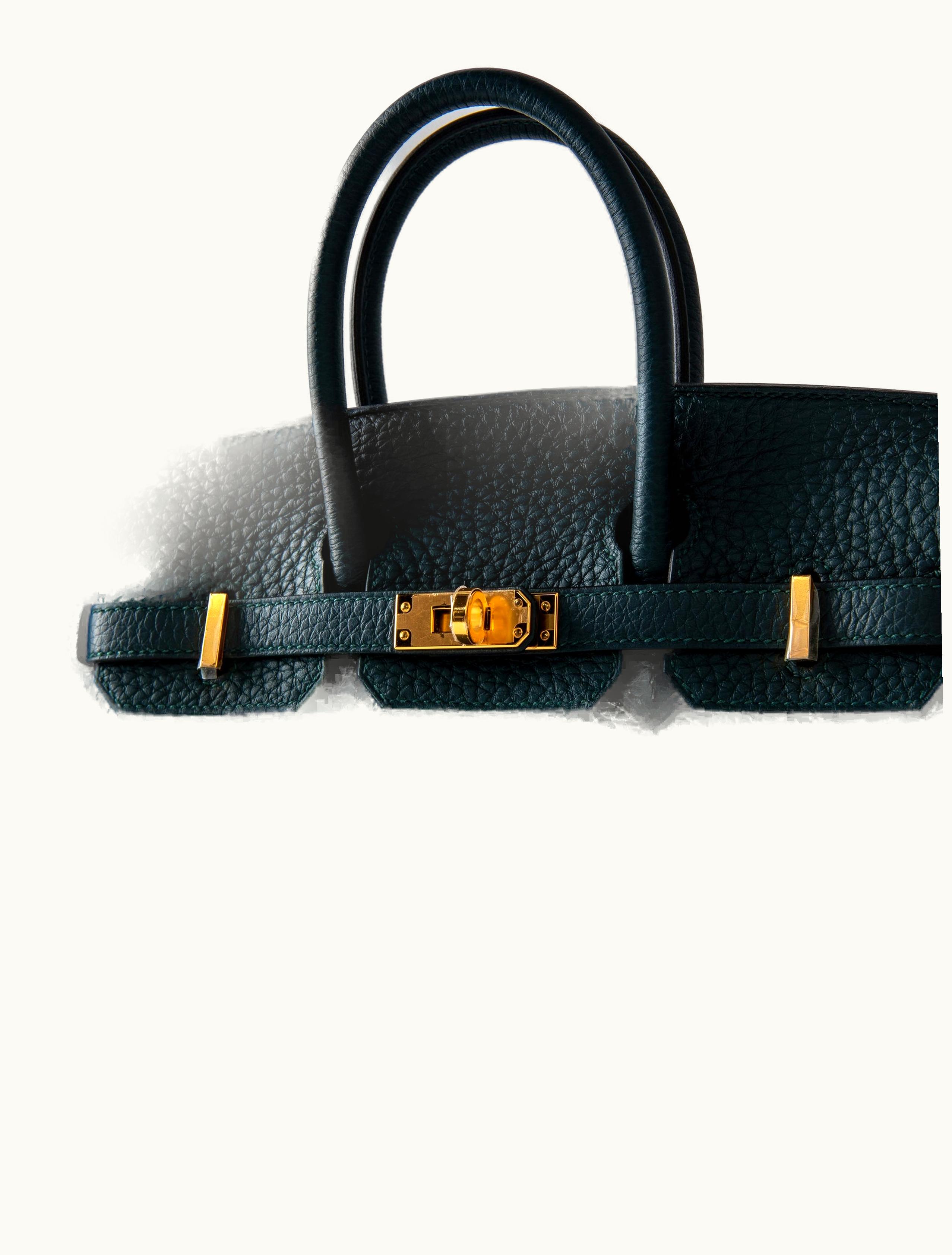 Hermès Hermès Birkin 25cm - Vert Cypres - Epsom - Sellier - Gold (GHW)