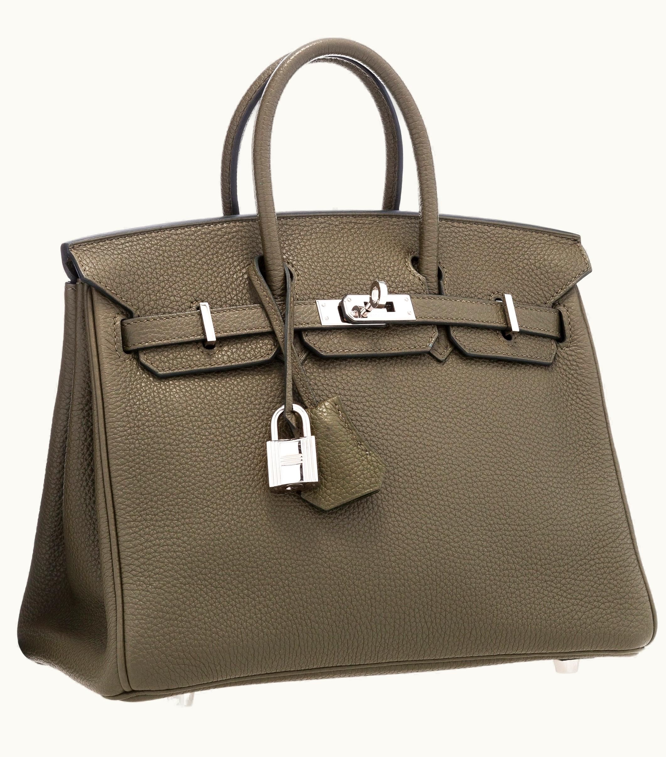 Hermès Hermès Birkin 25cm - Vert Veronese - Clemence - Sellier - Palladium (PHW)