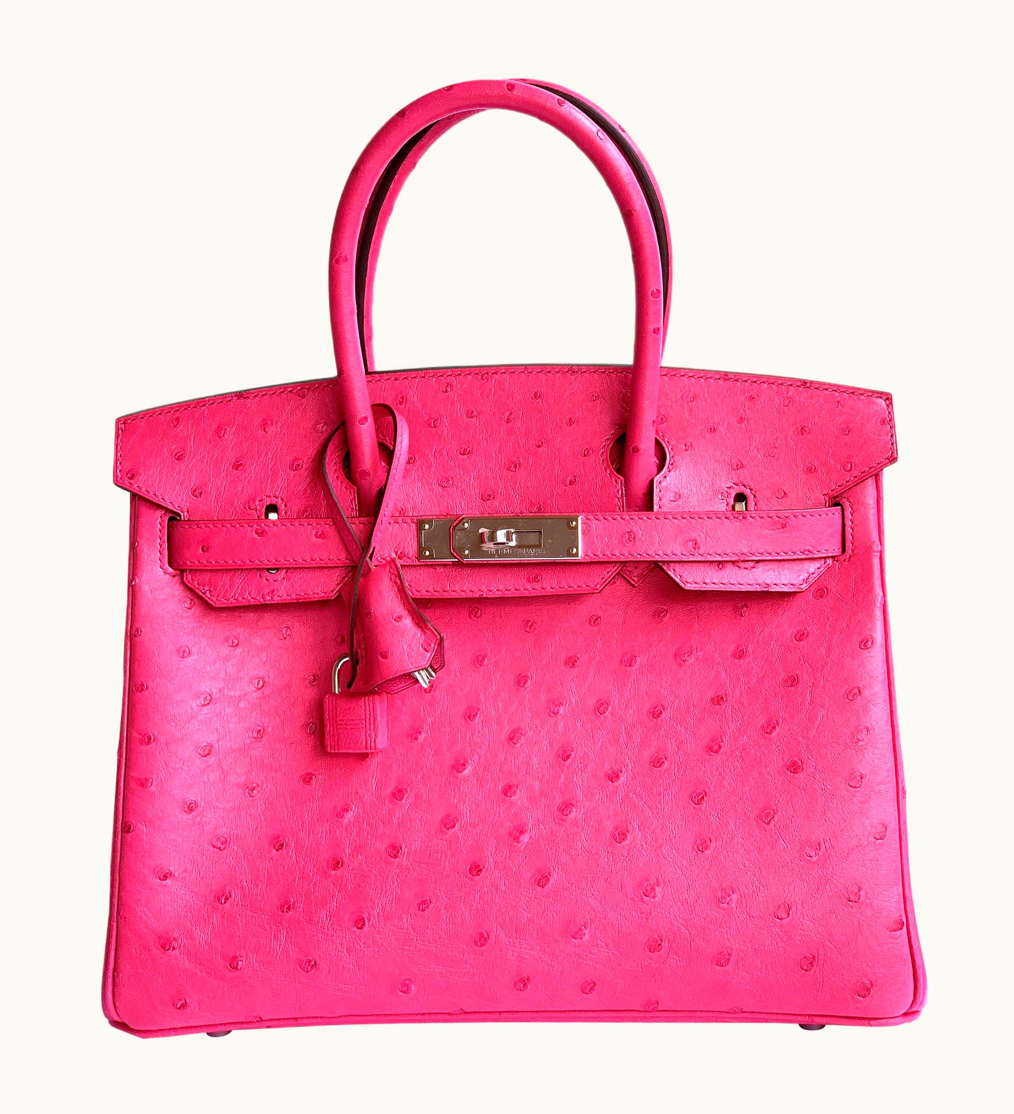 Hermès Hermès Birkin 25cm - Rose Tyrien - Clemence - Sellier - Palladium (PHW)