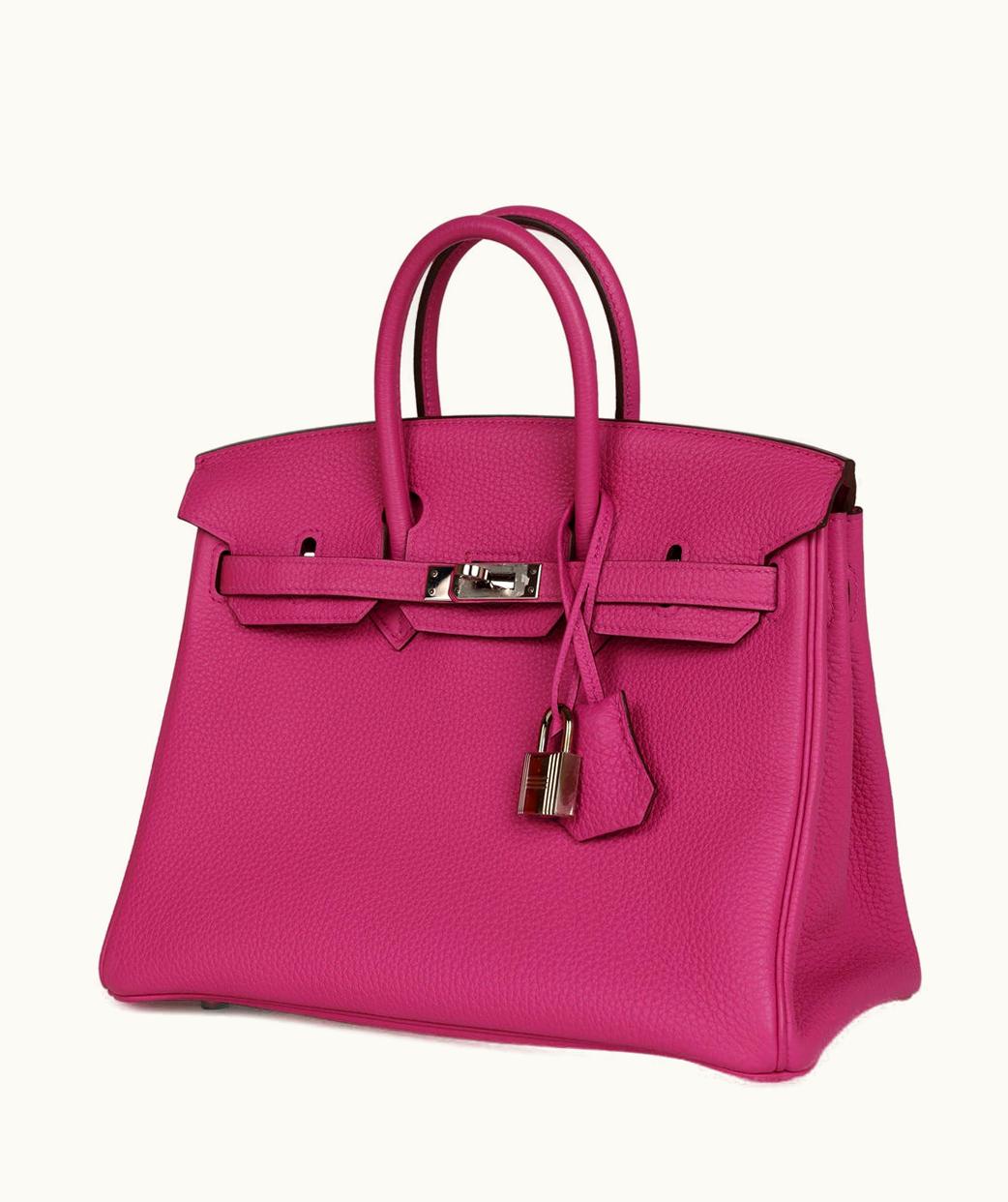 Hermès Hermès Birkin 25cm - Magnolia - Swift - Retourne - Palladium (PHW)