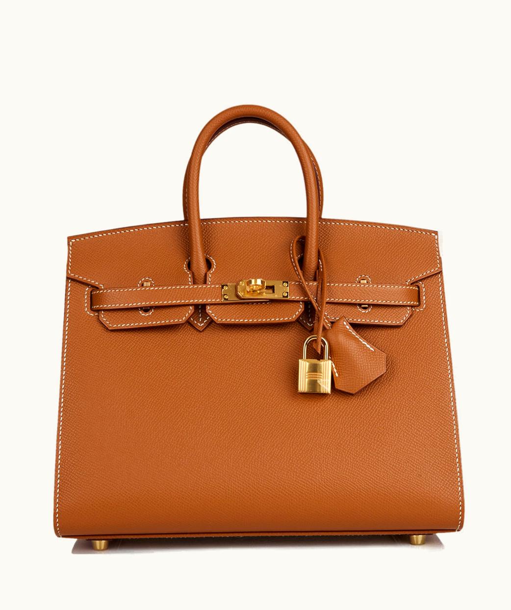 Hermès Hermès Birkin 25cm - Gold - Togo - Sellier - Gold (GHW)