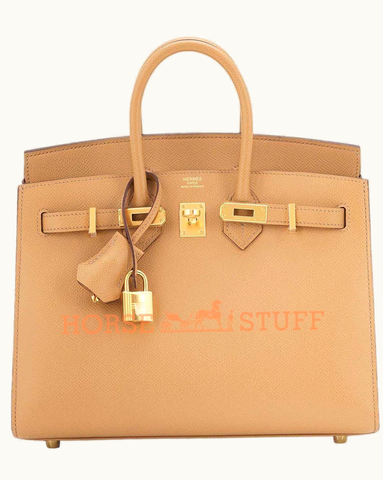 Hermès Hermès Birkin 25cm - Biscuit - Swift - Sellier - Gold (GHW)
