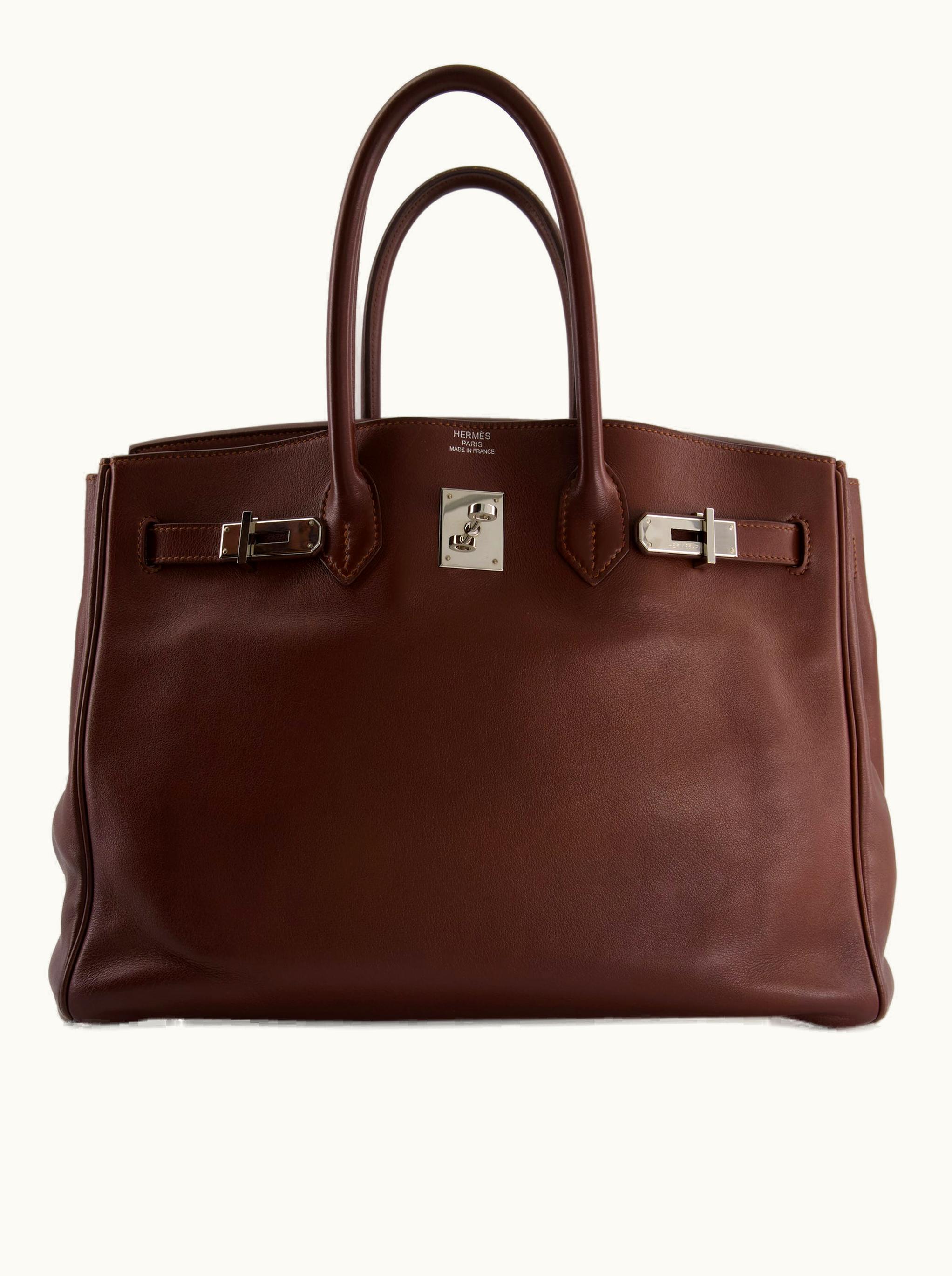 Hermès Hermès Birkin 25cm - Havane - Epsom - Sellier - Palladium (PHW)