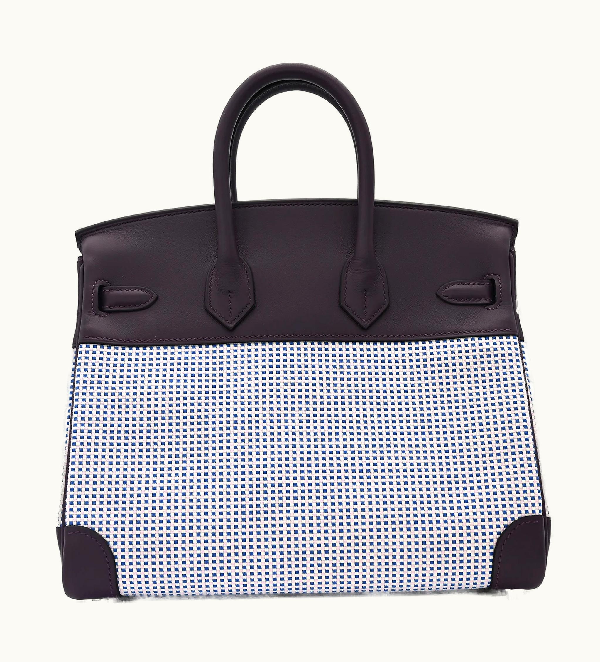 Hermès Hermès Birkin 25cm - Anemone - Epsom - Sellier - Palladium (PHW)