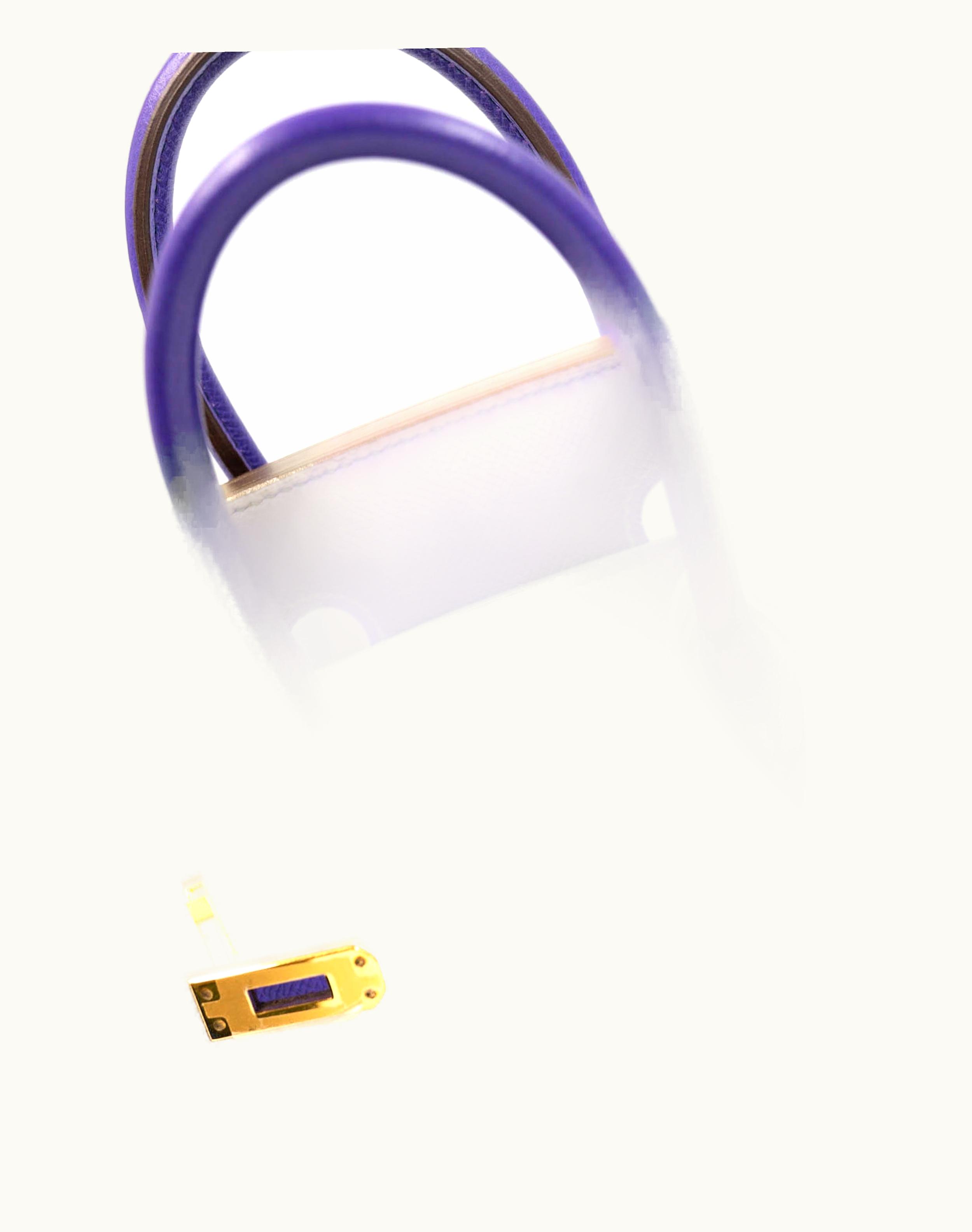 Hermès Hermès Birkin 25cm - Crocus - Swift - Retourne - Gold (GHW)