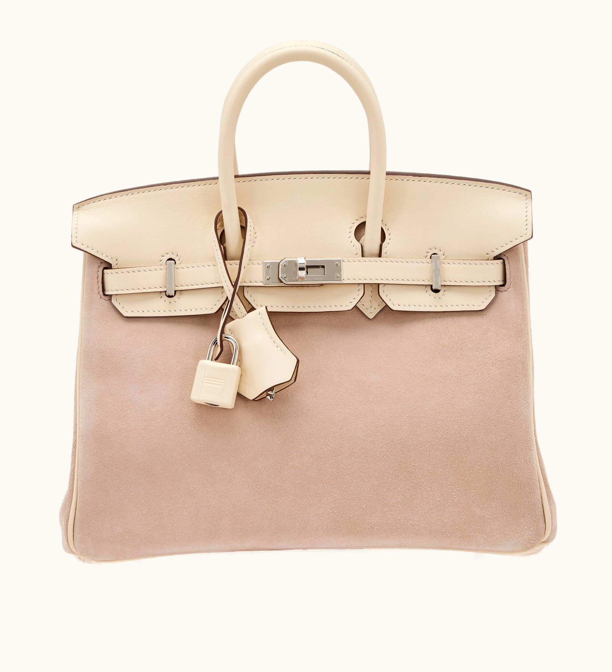 Hermès Hermès Birkin 25cm - Glycine - Epsom - Retourne - Palladium (PHW)