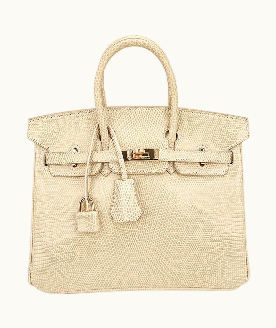 Hermès Hermès Birkin 25cm - Blanc - Togo - Retourne - Gold (GHW)