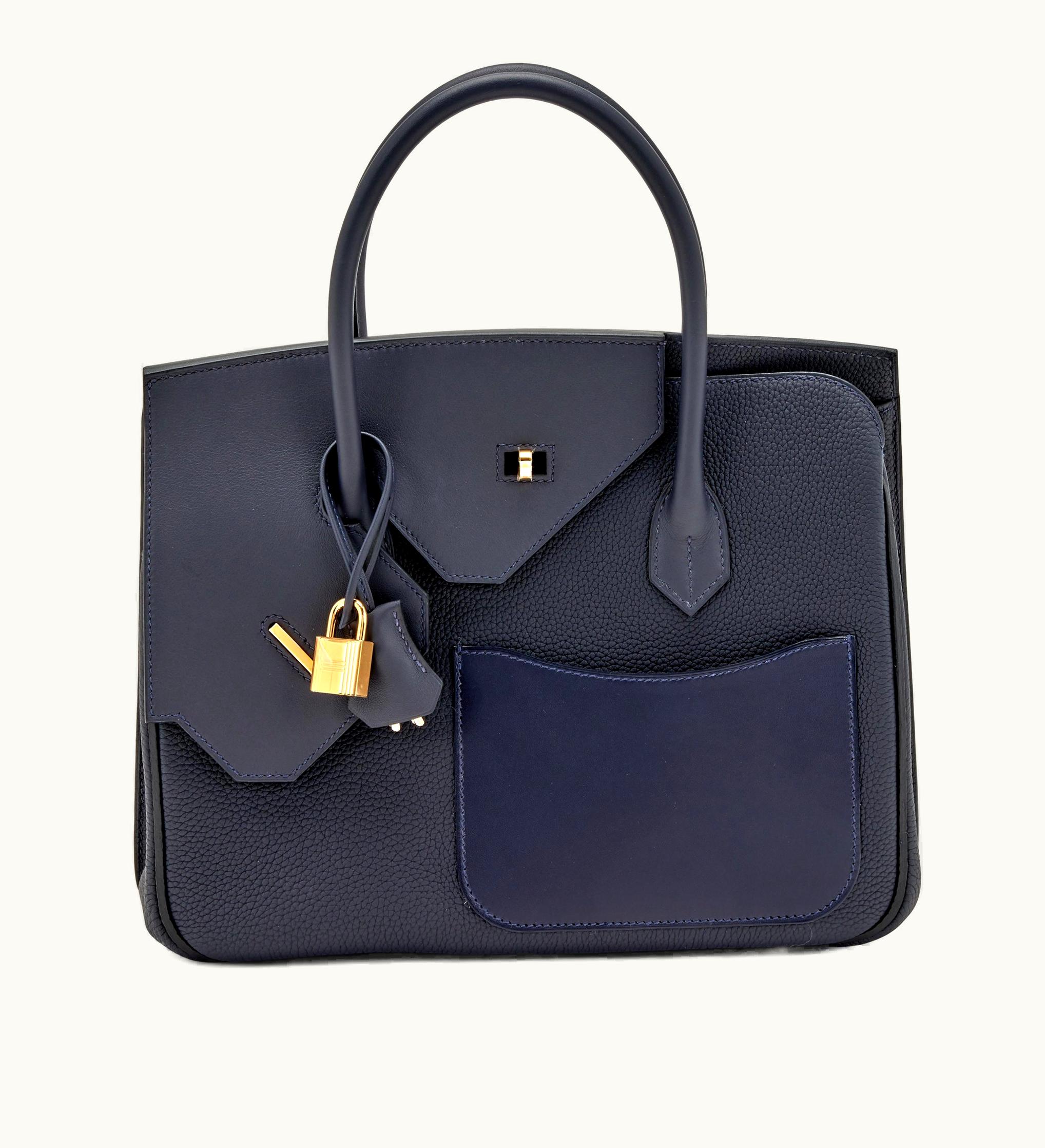 Hermès Hermès Birkin 30cm - Bleu Nuit - Togo - Sellier - Gold (GHW)