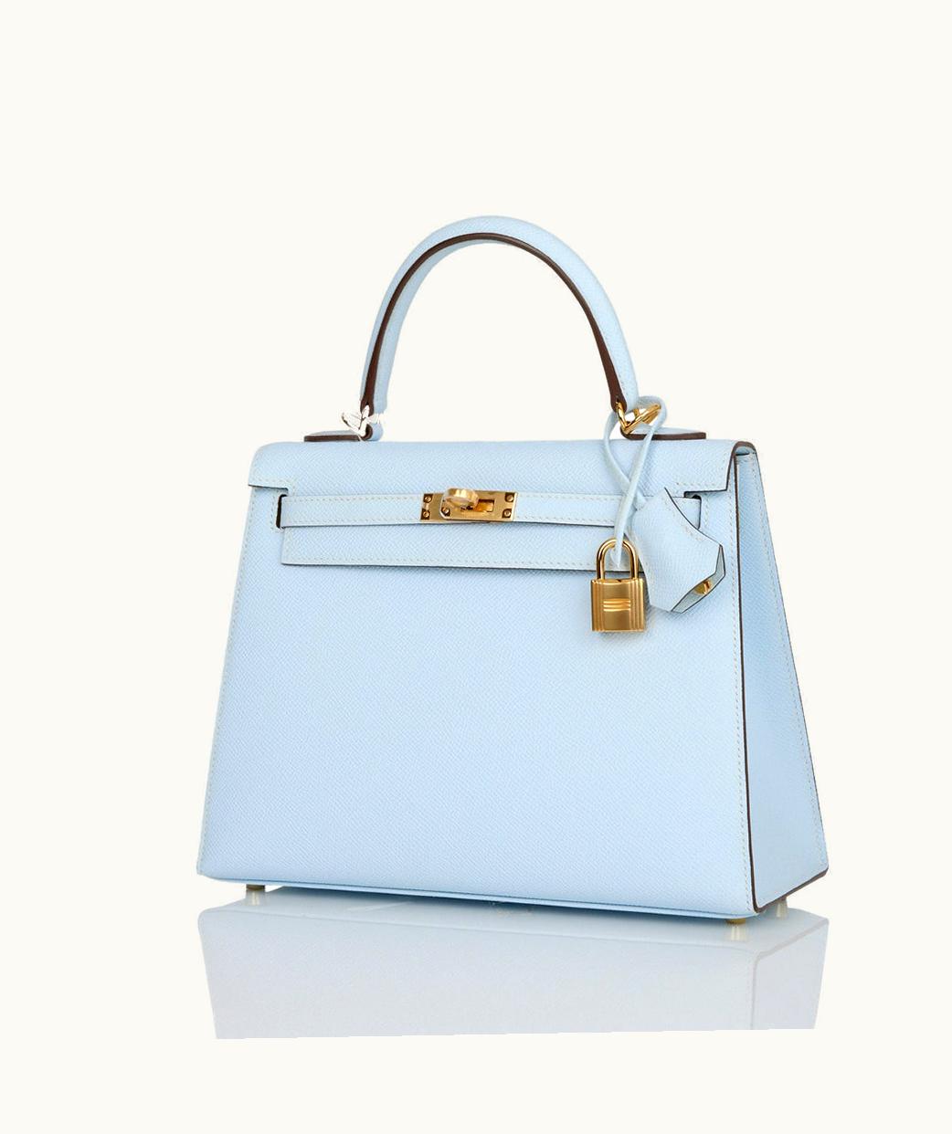 Hermès Hermès Birkin 30cm - Bleu Brume - Togo - Sellier - Gold (GHW)