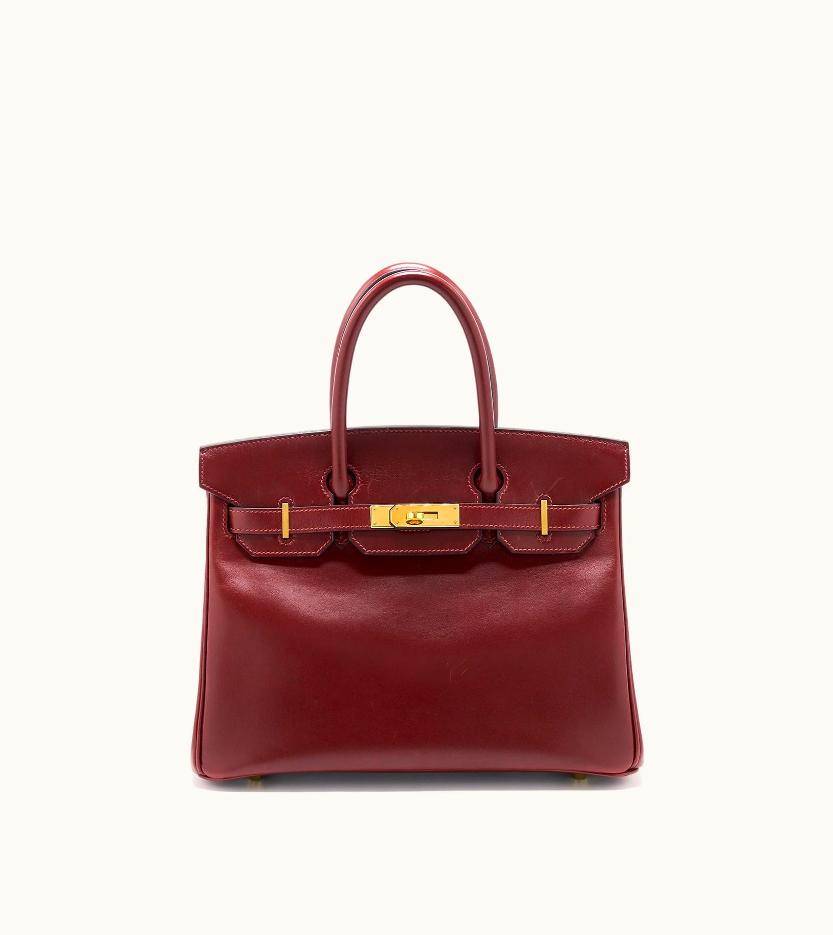 Hermès Hermès Birkin 30cm - Rouge H - Swift - Retourne - Gold (GHW)