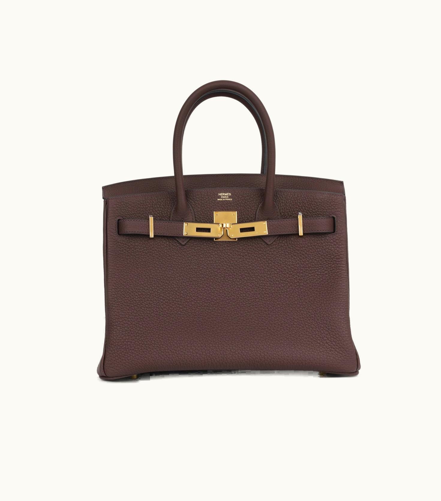 Hermès Hermès Birkin 30cm - Rouge Sellier - Epsom - Retourne - Gold (GHW)