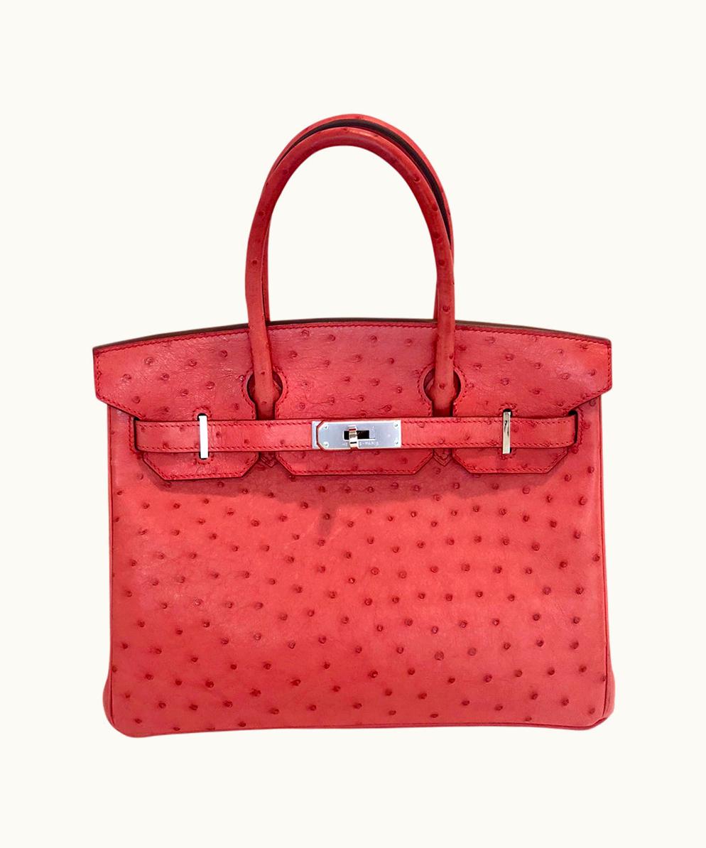 Hermès Hermès Birkin 30cm - Bougainvillea - Clemence - Sellier - Palladium (PHW)