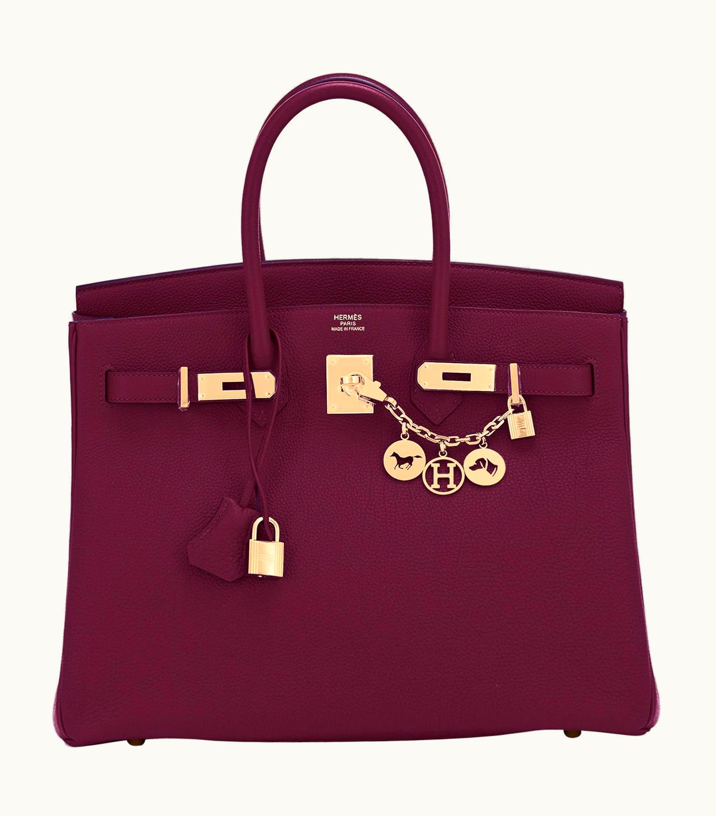 Hermès Hermès Birkin 30cm - Bordeaux - Swift - Sellier - Gold (GHW)