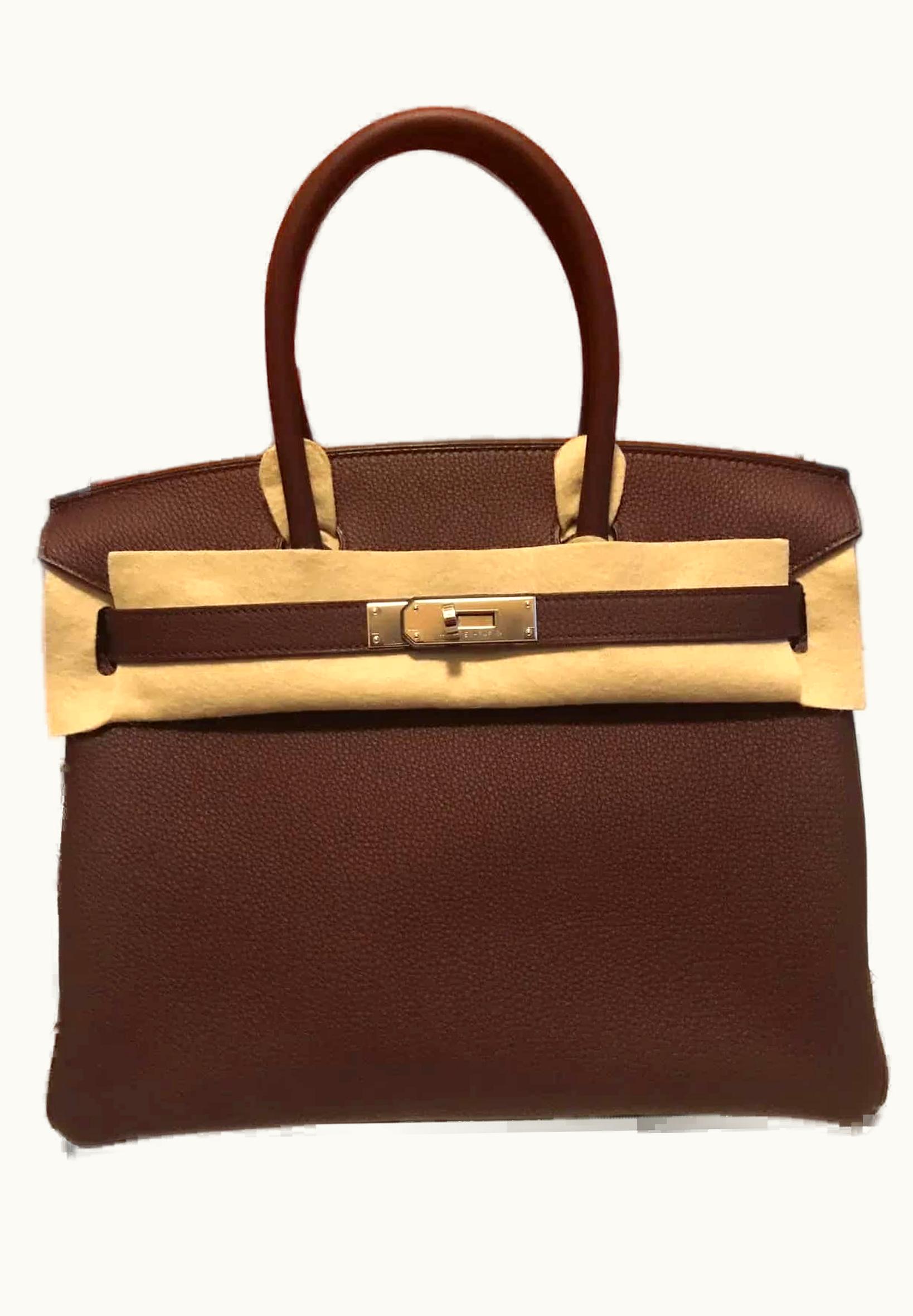 Hermès Hermès Birkin 30cm - Bordeaux - Swift - Sellier - Palladium (PHW)