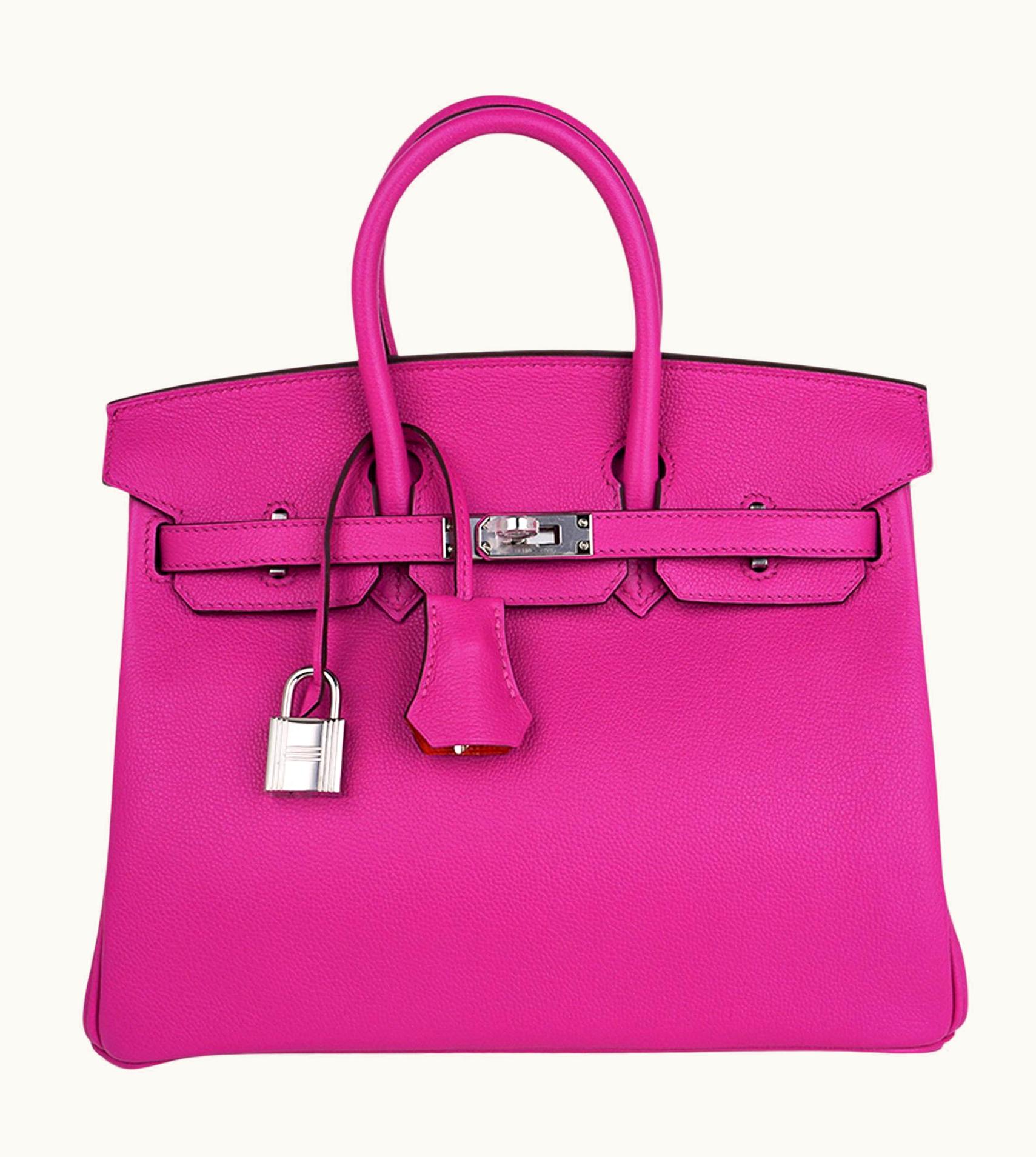 Hermès Hermès Birkin 30cm - Capucine - Clemence - Retourne - Palladium (PHW)