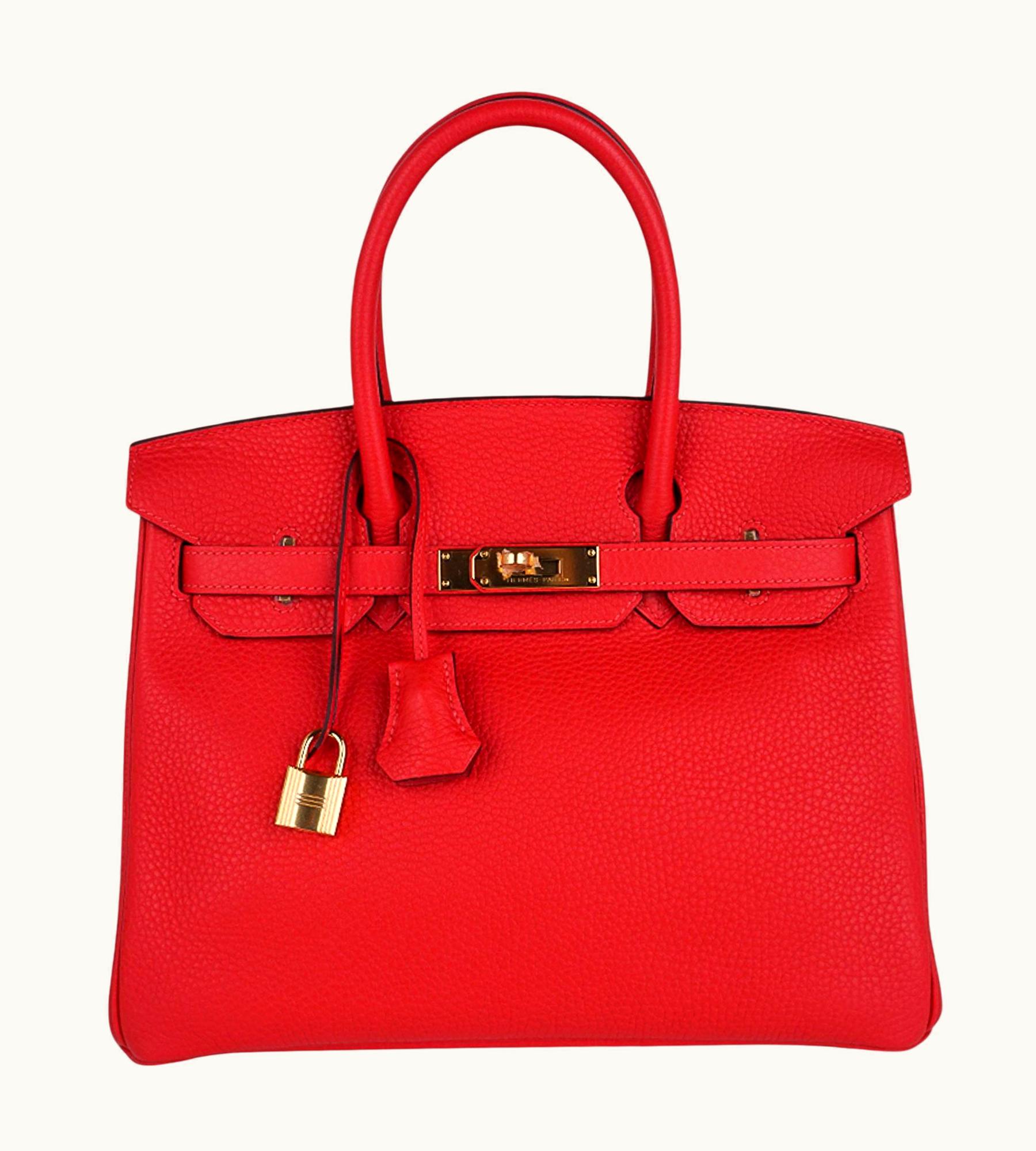 Hermès Hermès Birkin 30cm - Capucine - Swift - Retourne - Gold (GHW)