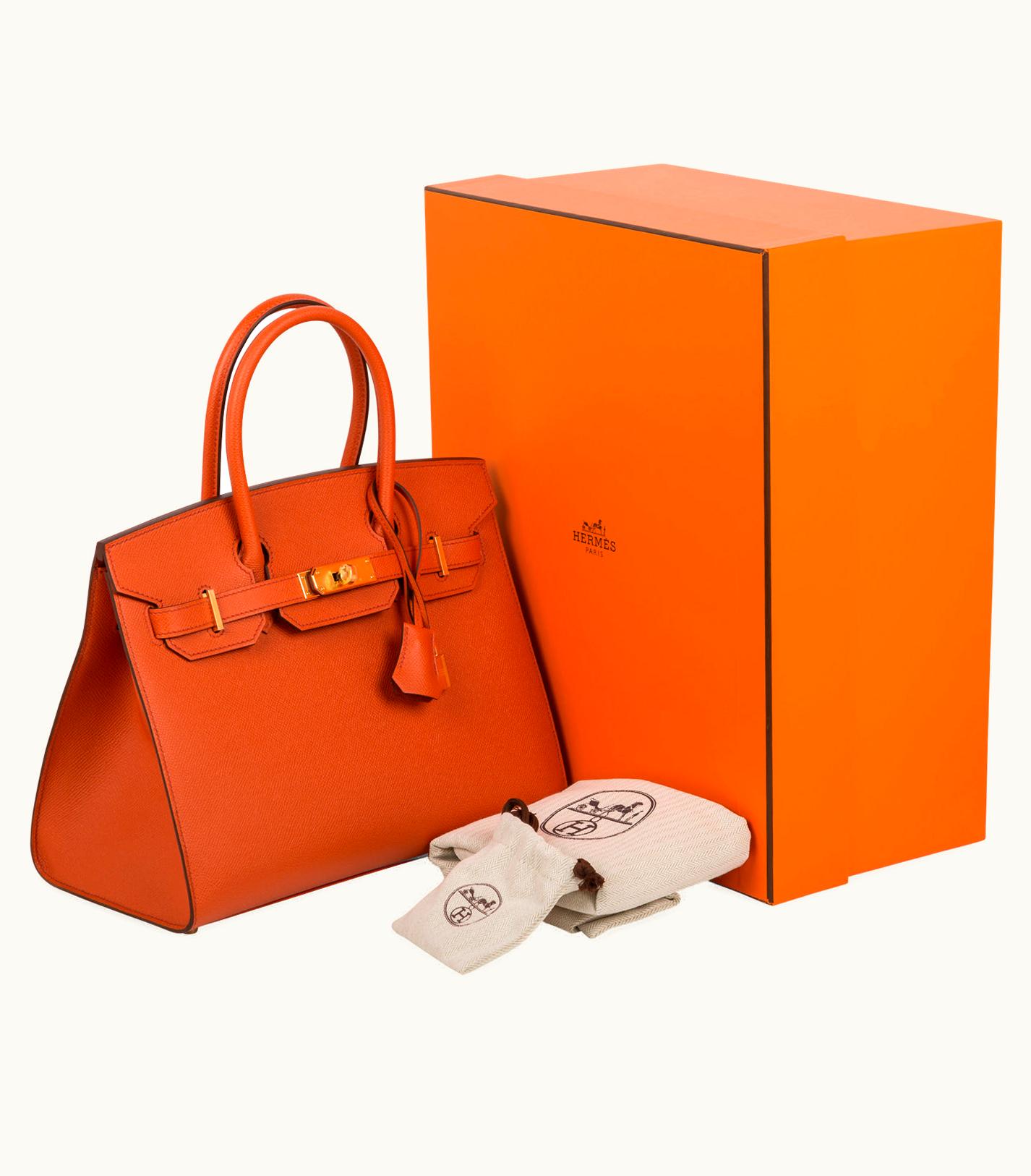 Hermès Hermès Birkin 30cm - Terre Battue - Clemence - Sellier - Gold (GHW)