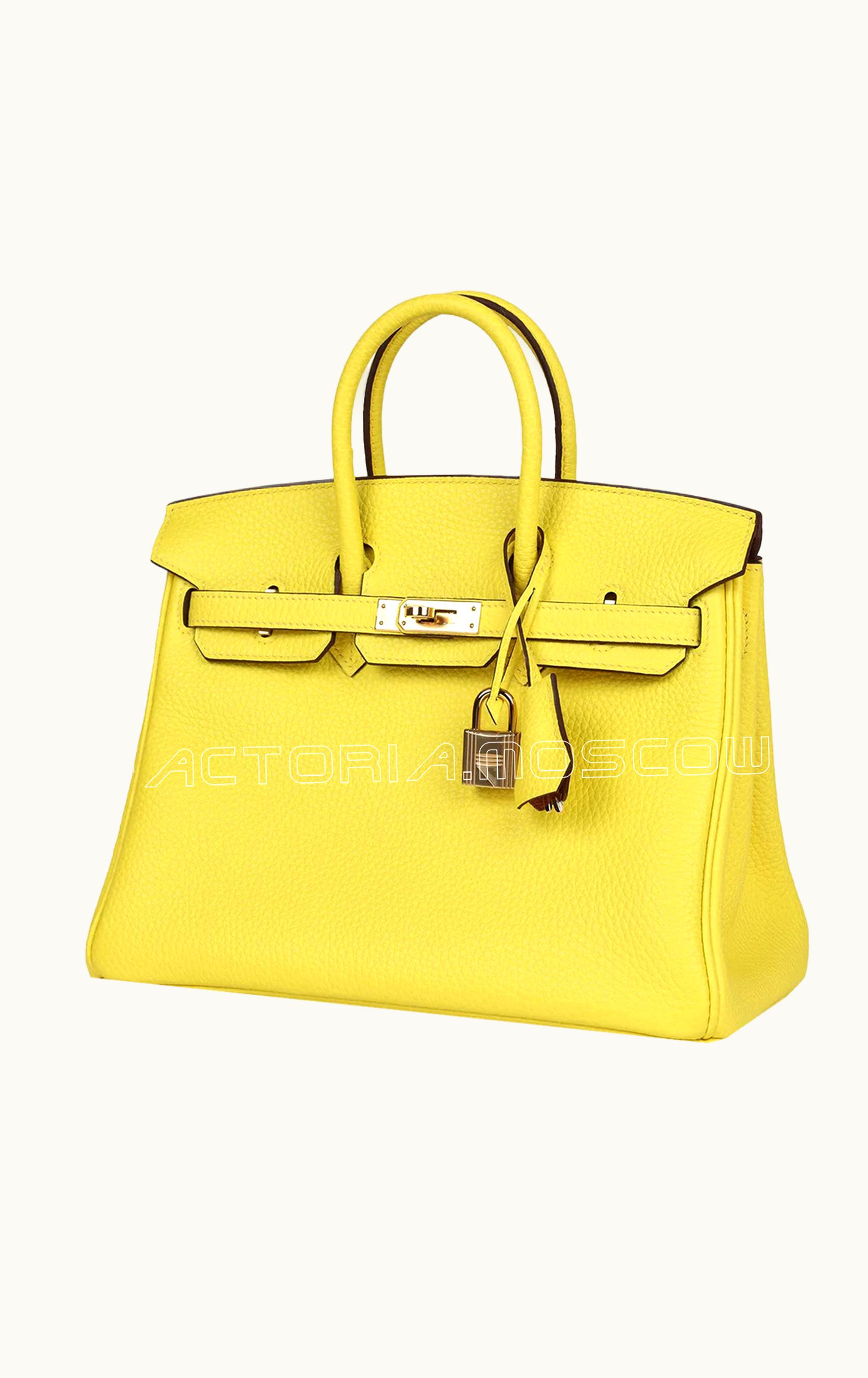 Hermès Hermès Birkin 30cm - Limoncello - Epsom - Sellier - Gold (GHW)