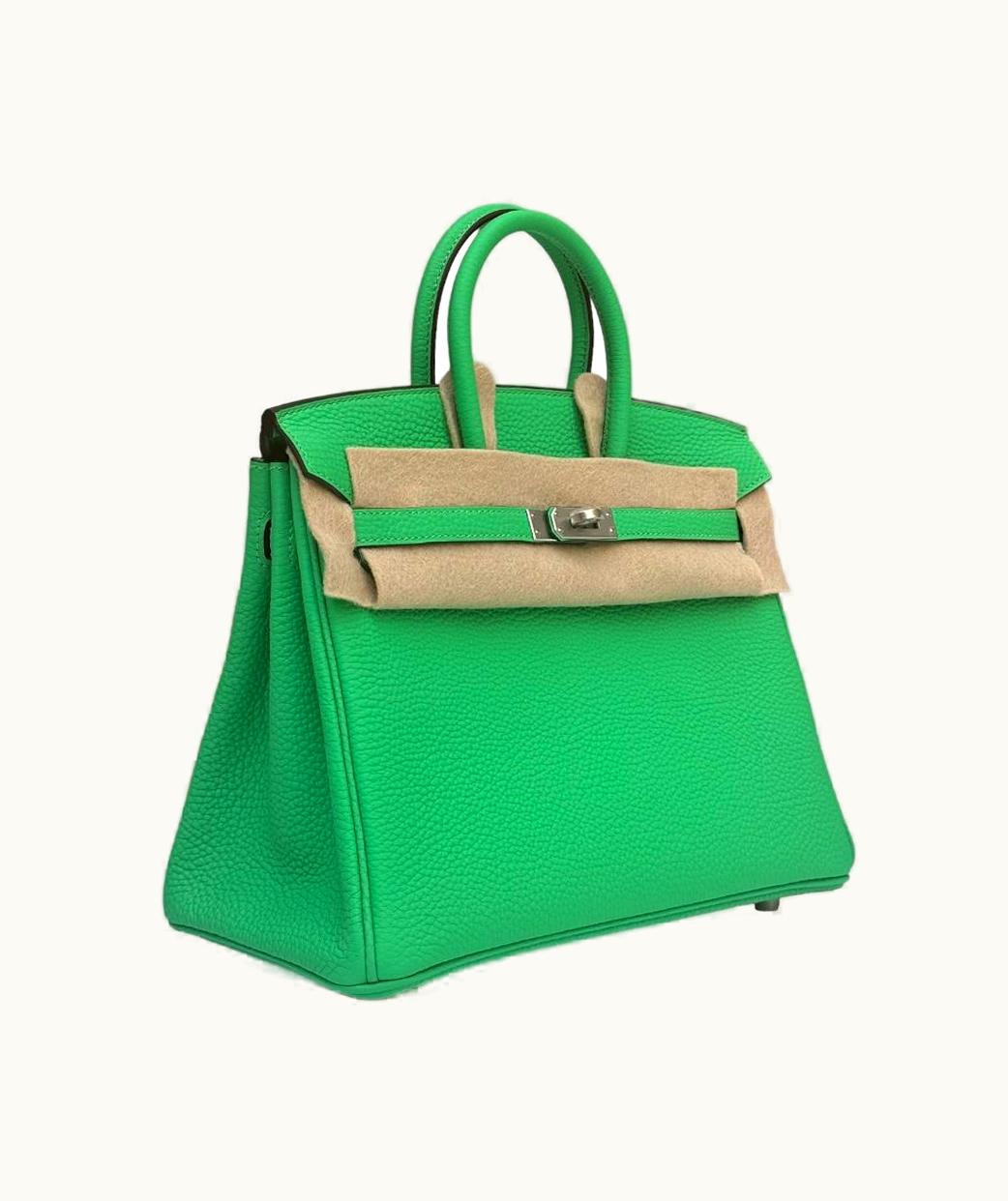 Hermès Hermès Birkin 30cm - Vert Comics - Epsom - Retourne - Palladium (PHW)