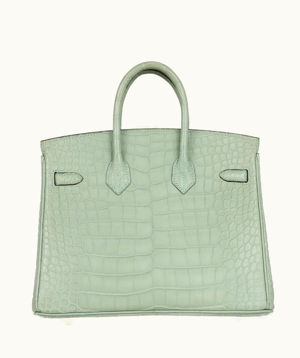 Hermès Hermès Birkin 30cm - Vert d'Eau - Epsom - Sellier - Gold (GHW)