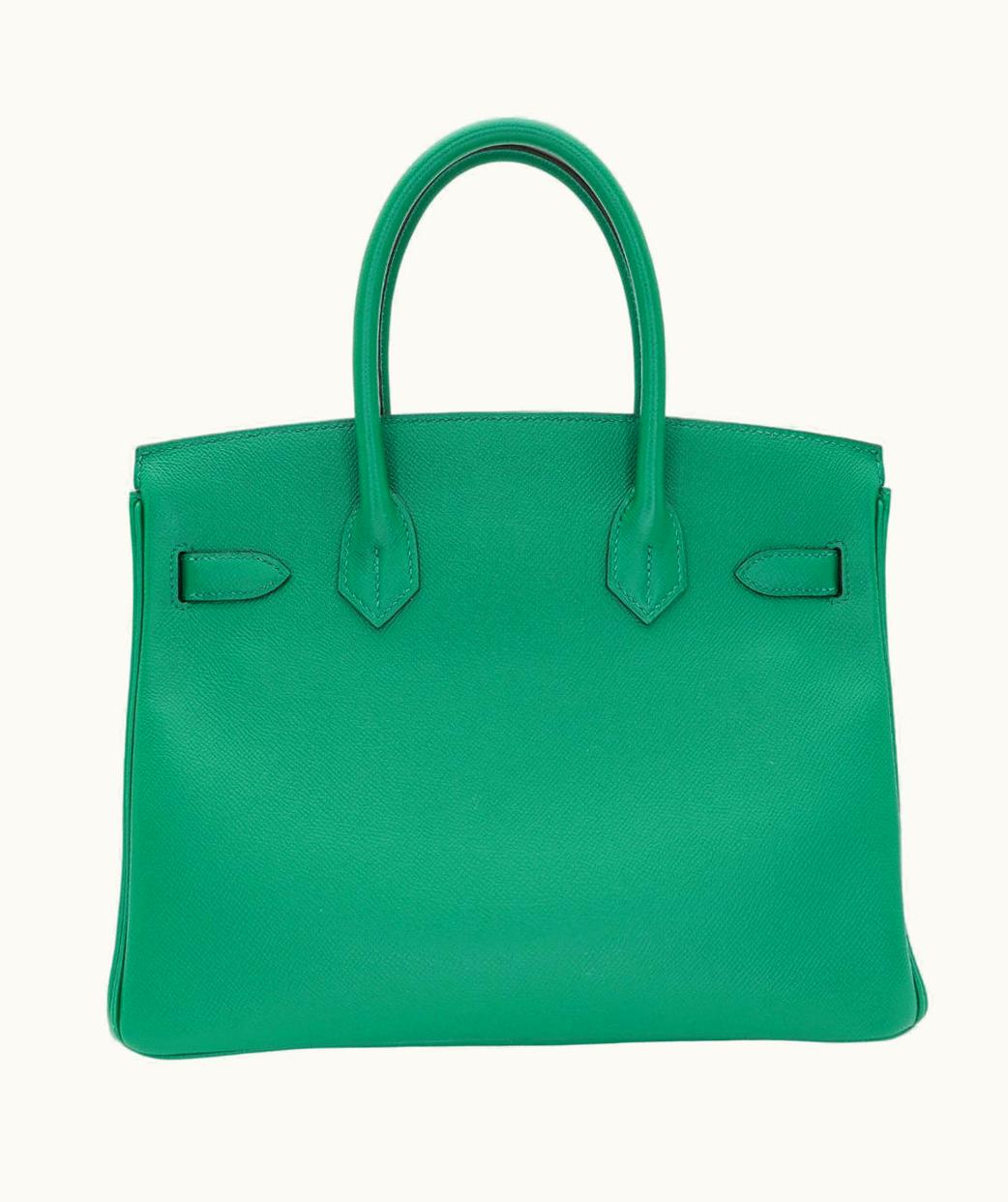 Hermès Birkin 30cm - Cactus - Swift - Sellier - Gold (GHW)