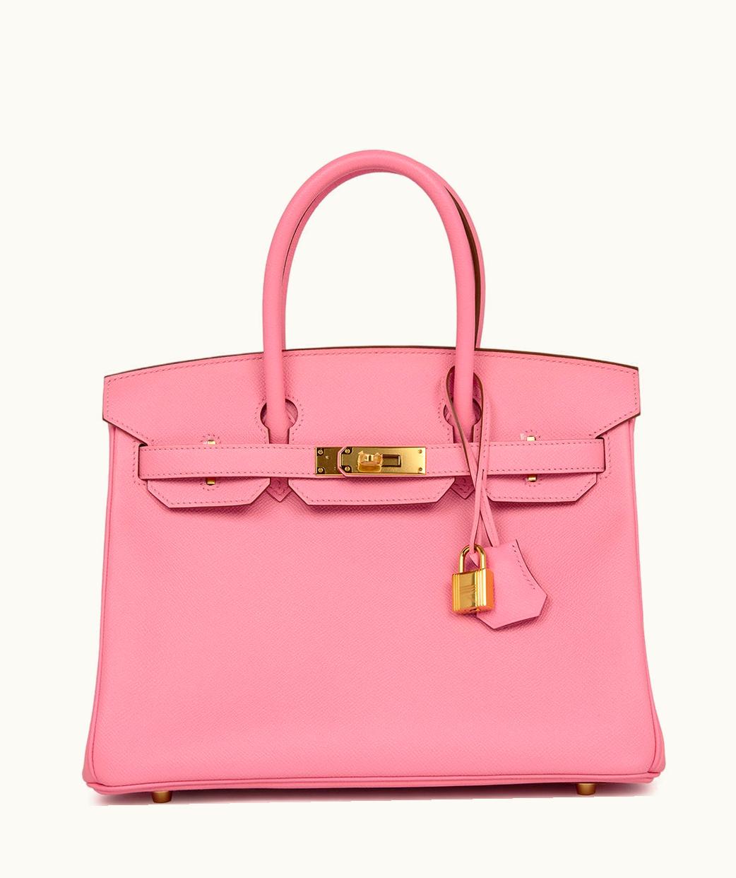 Hermès Hermès Birkin 30cm - Rose Confetti - Epsom - Retourne - Gold (GHW)