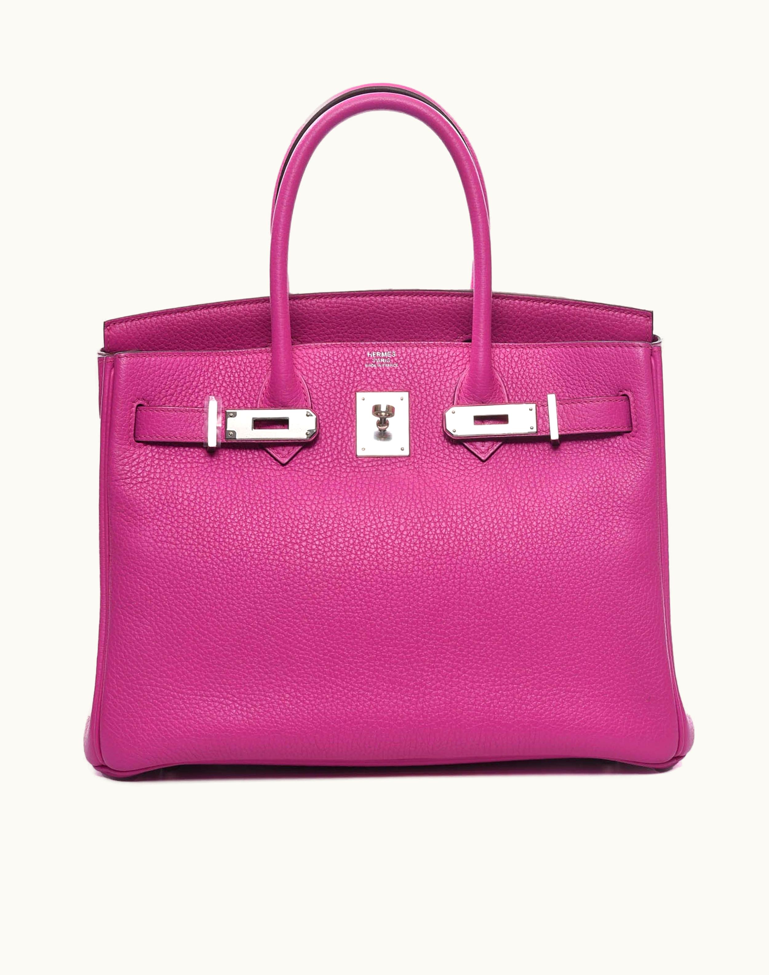 Hermès Hermès Birkin 30cm - Magnolia - Swift - Retourne - Palladium (PHW)