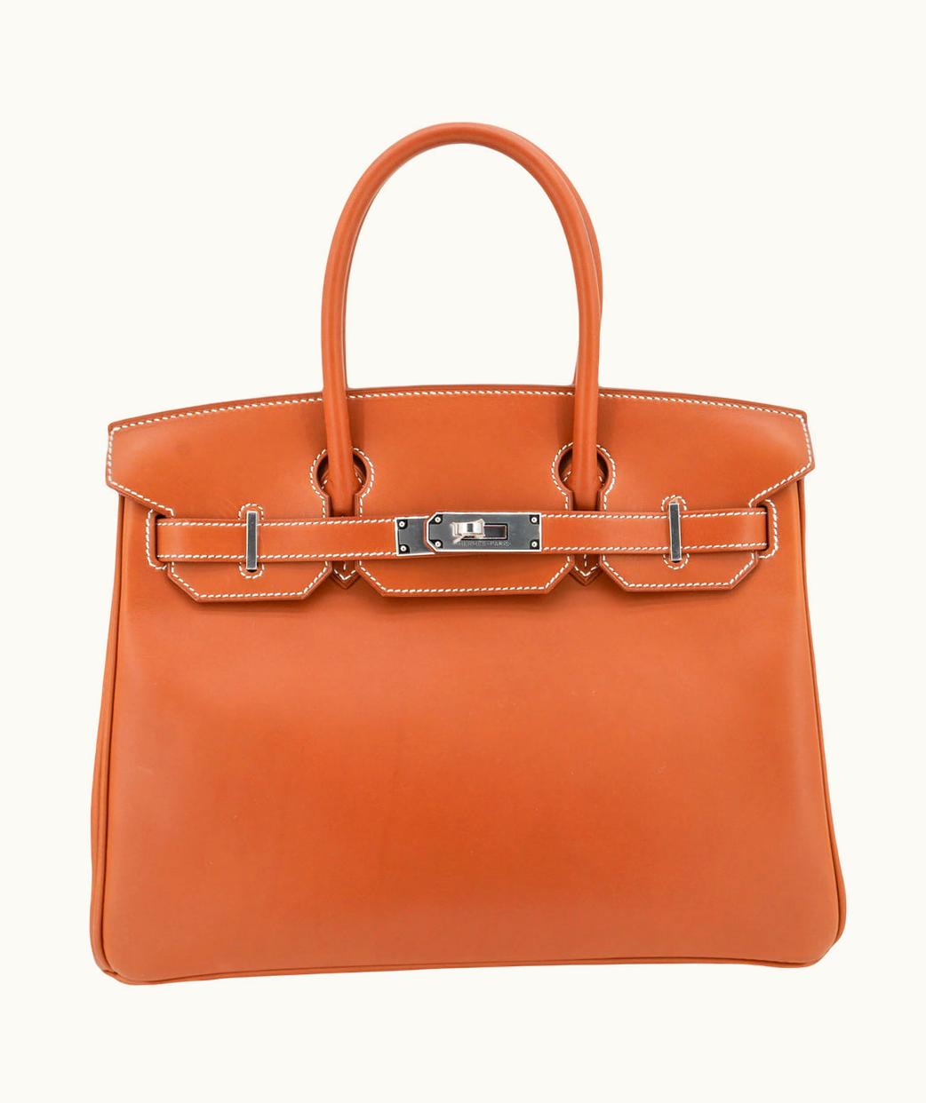 Hermès Hermès Birkin 30cm - Fauve - Togo - Retourne - Palladium (PHW)