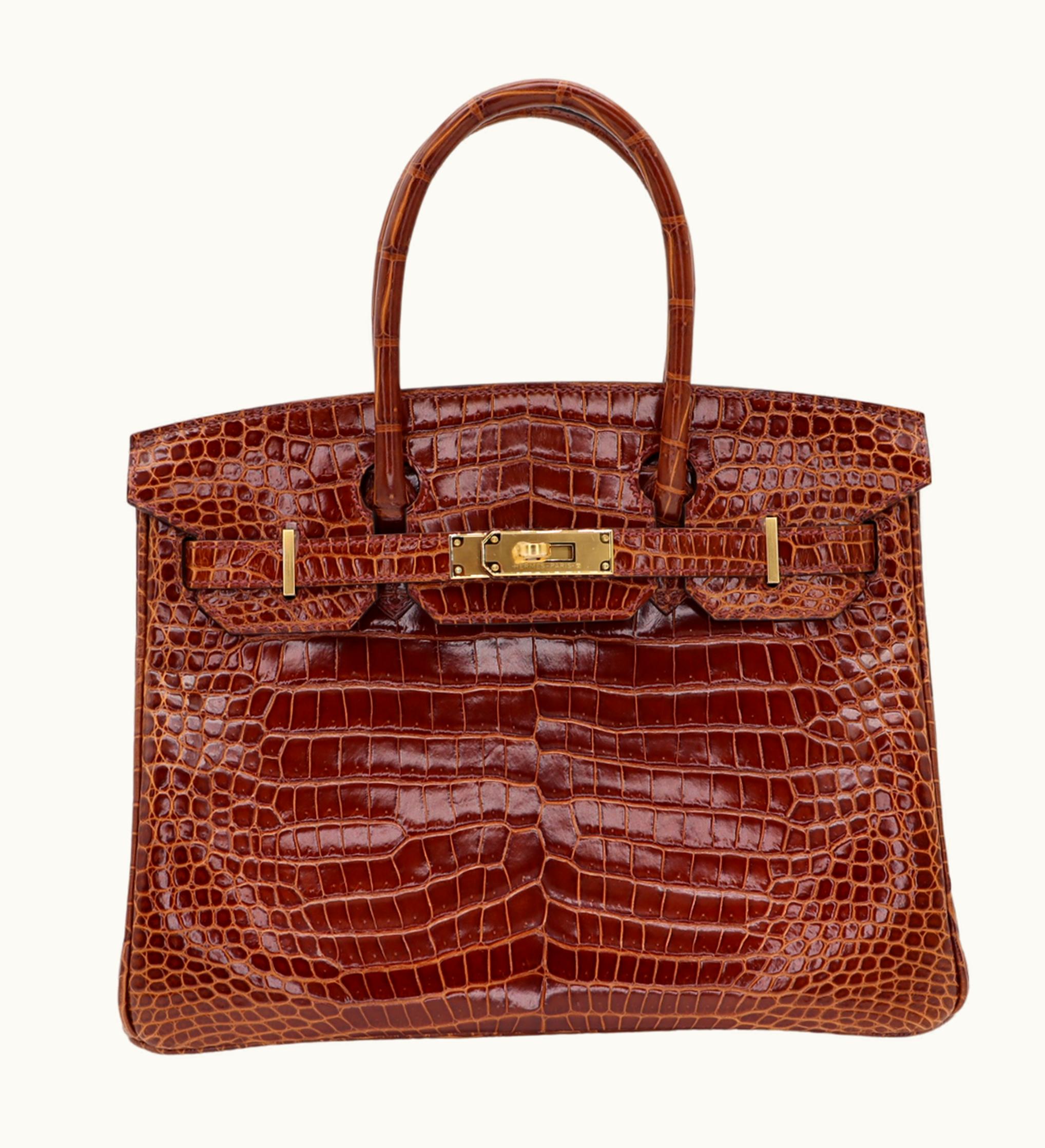 Hermès Hermès Birkin 30cm - Miel - Swift - Retourne - Gold (GHW)