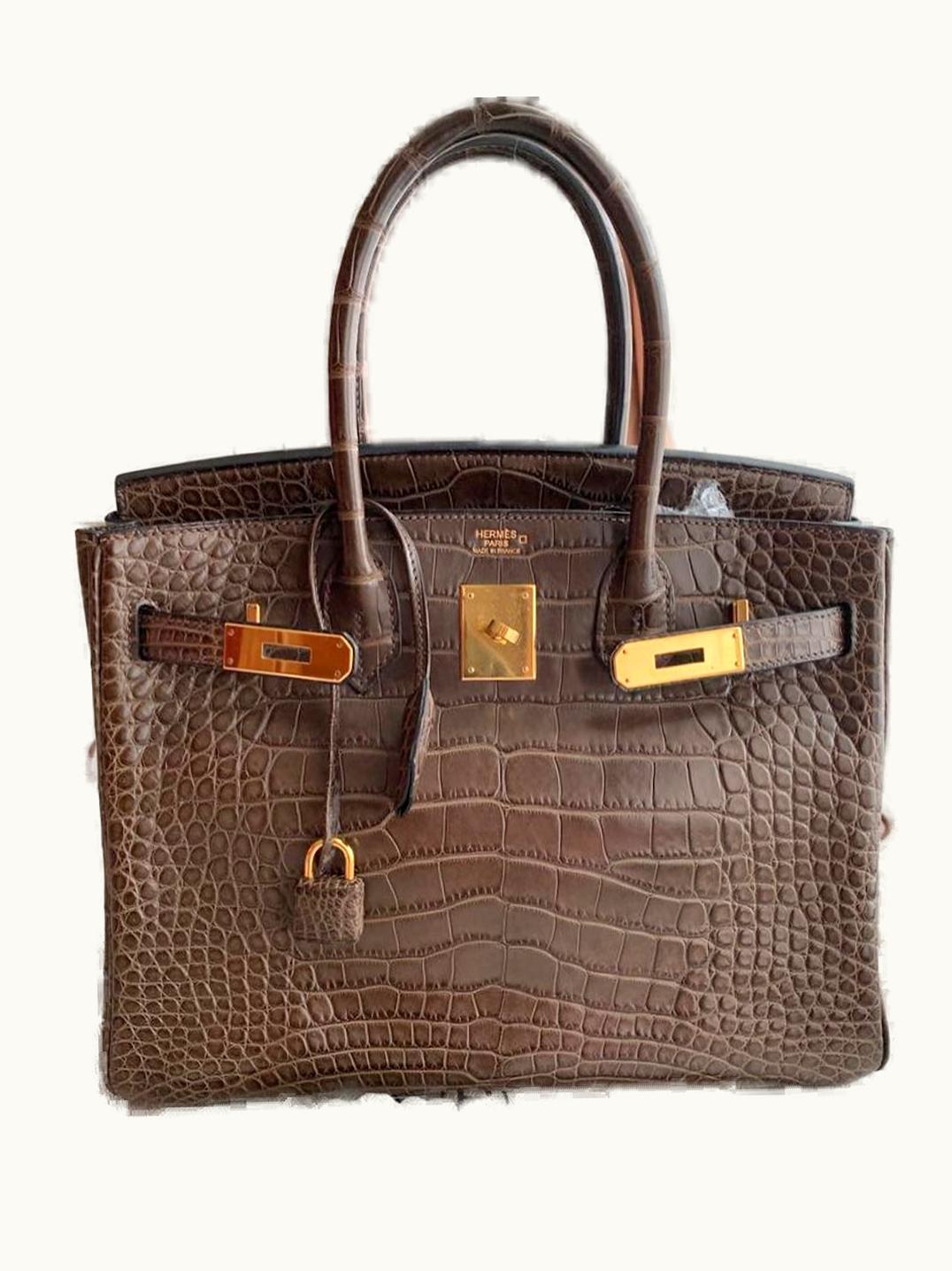 Hermès Hermès Birkin 30cm - Havane - Epsom - Retourne - Gold (GHW)