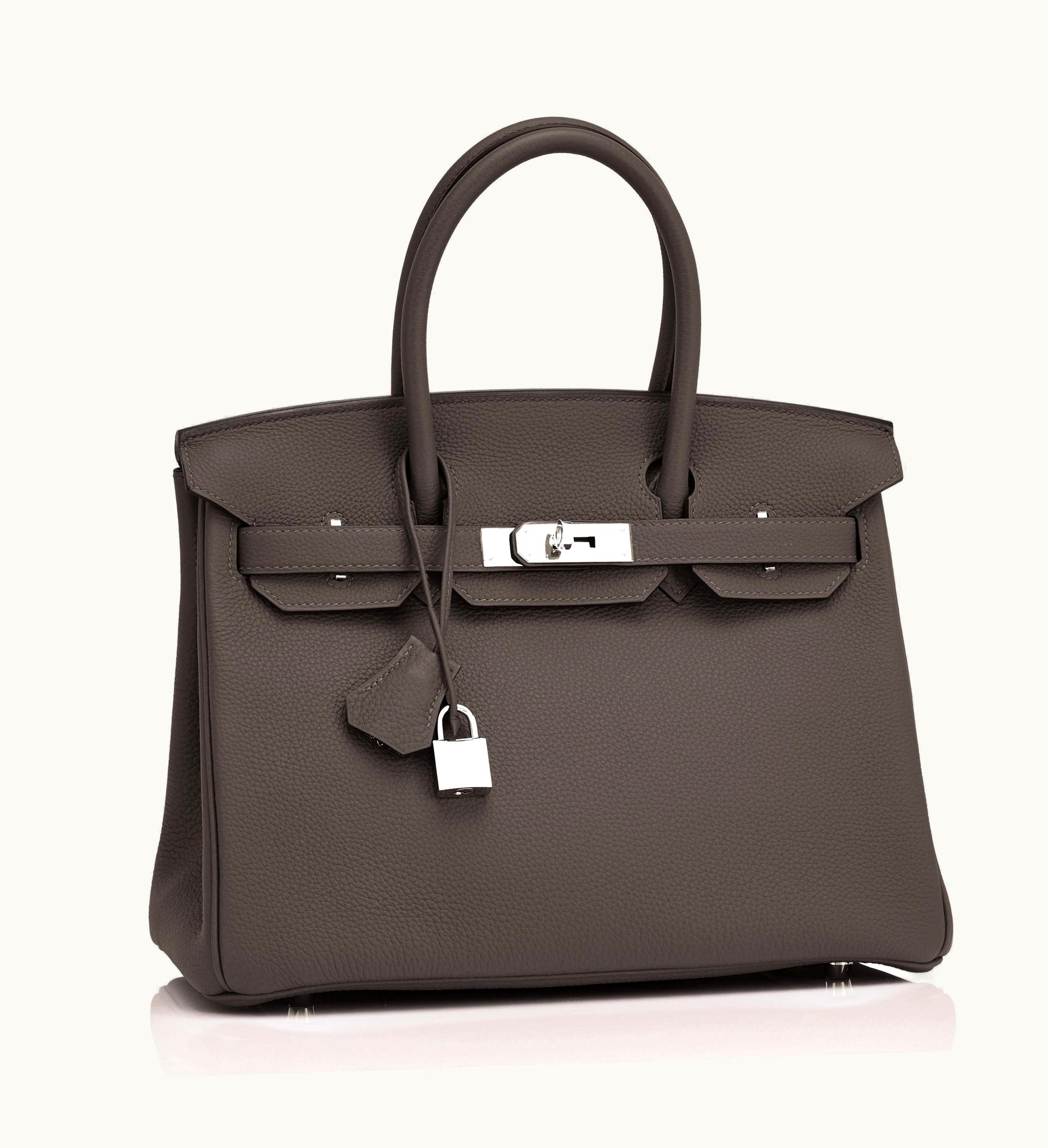 Hermès Hermès Birkin 30cm - Ebene - Swift - Sellier - Palladium (PHW)