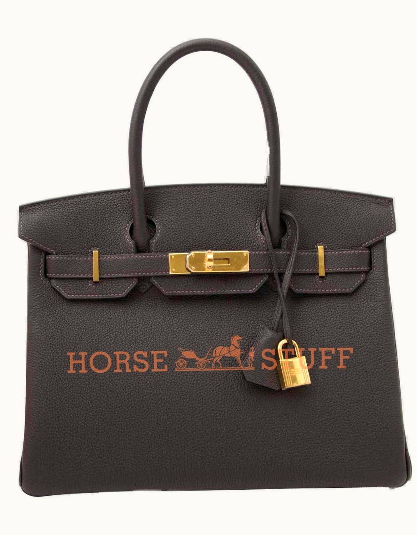 Hermès Hermès Birkin 30cm - Macassar - Clemence - Sellier - Gold (GHW)